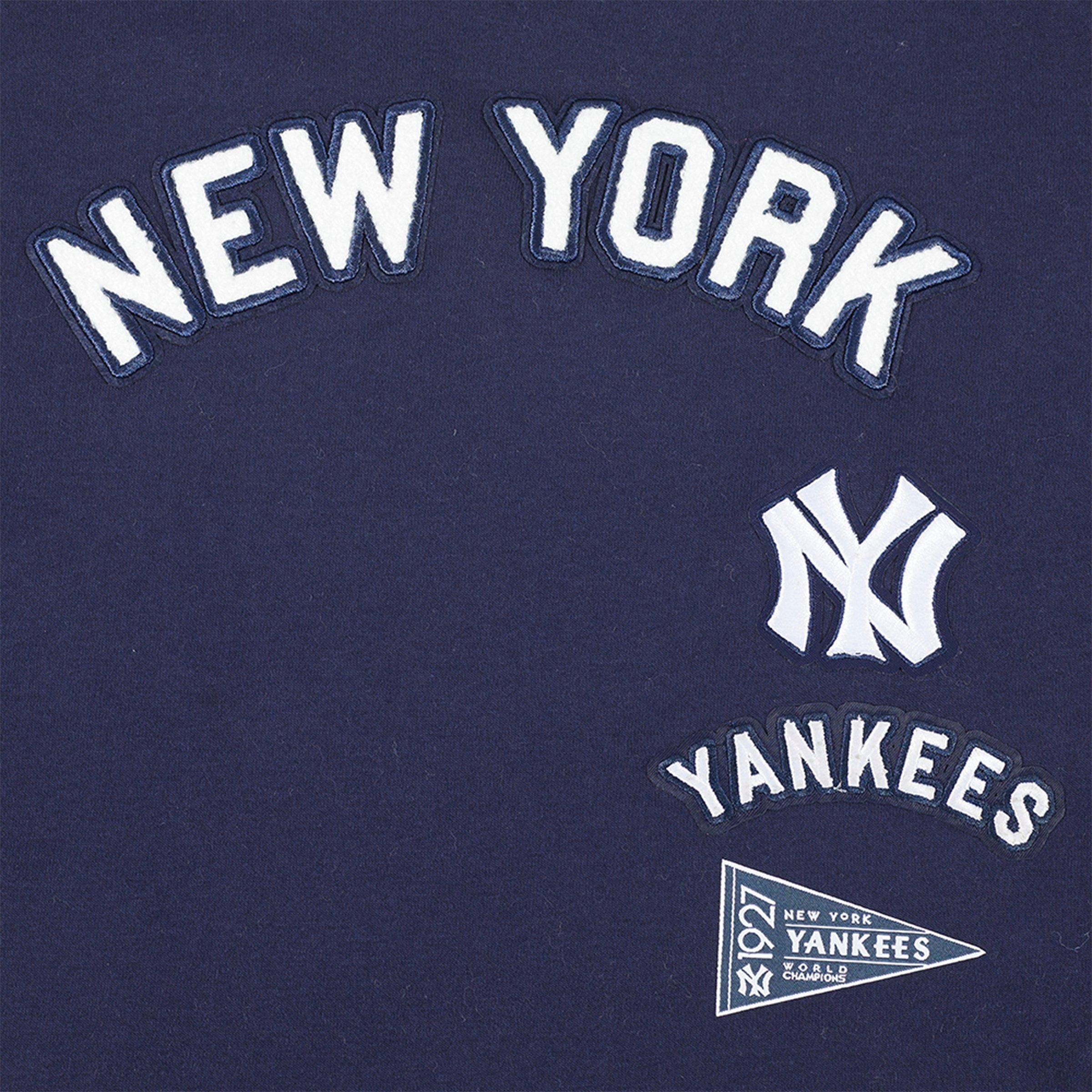 Girls' Big Kids' Pro Standard New York Yankees MLB Retro Classic Boxy T-Shirt