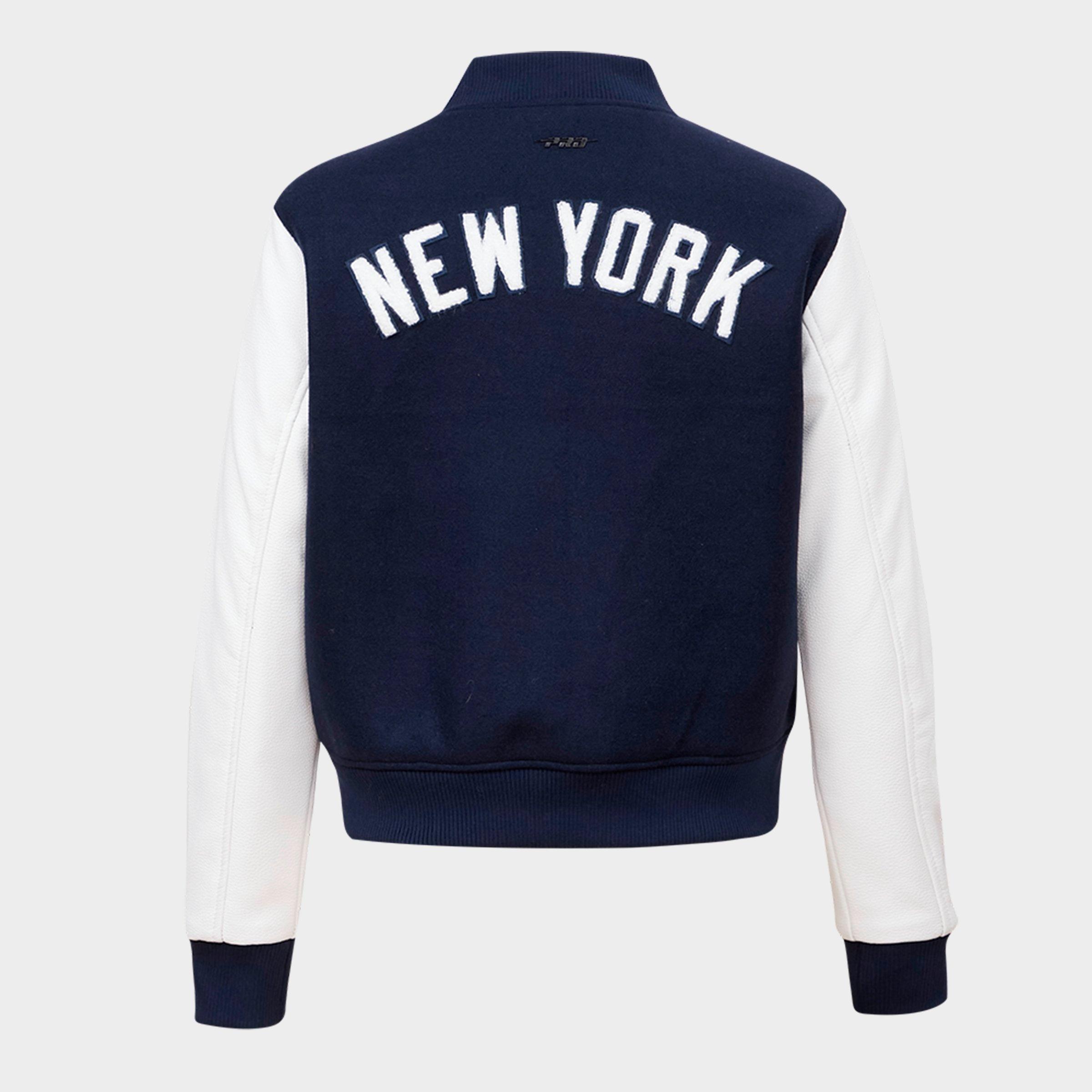 Women's Pro Standard New York Yankees MLB Classic Wool Varsity Jacket