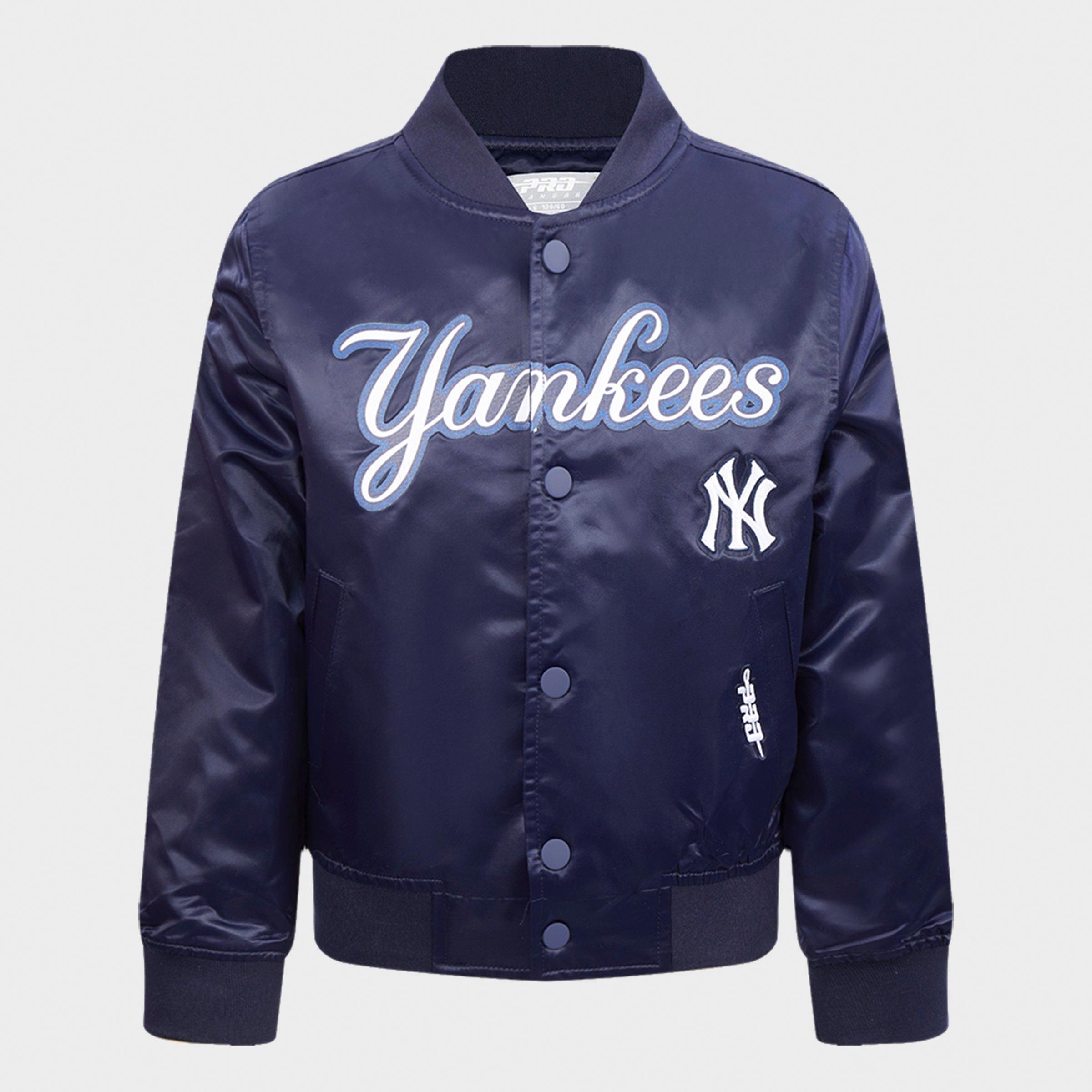 Little Kids' Pro Standard New York Yankees MLB Satin Jacket