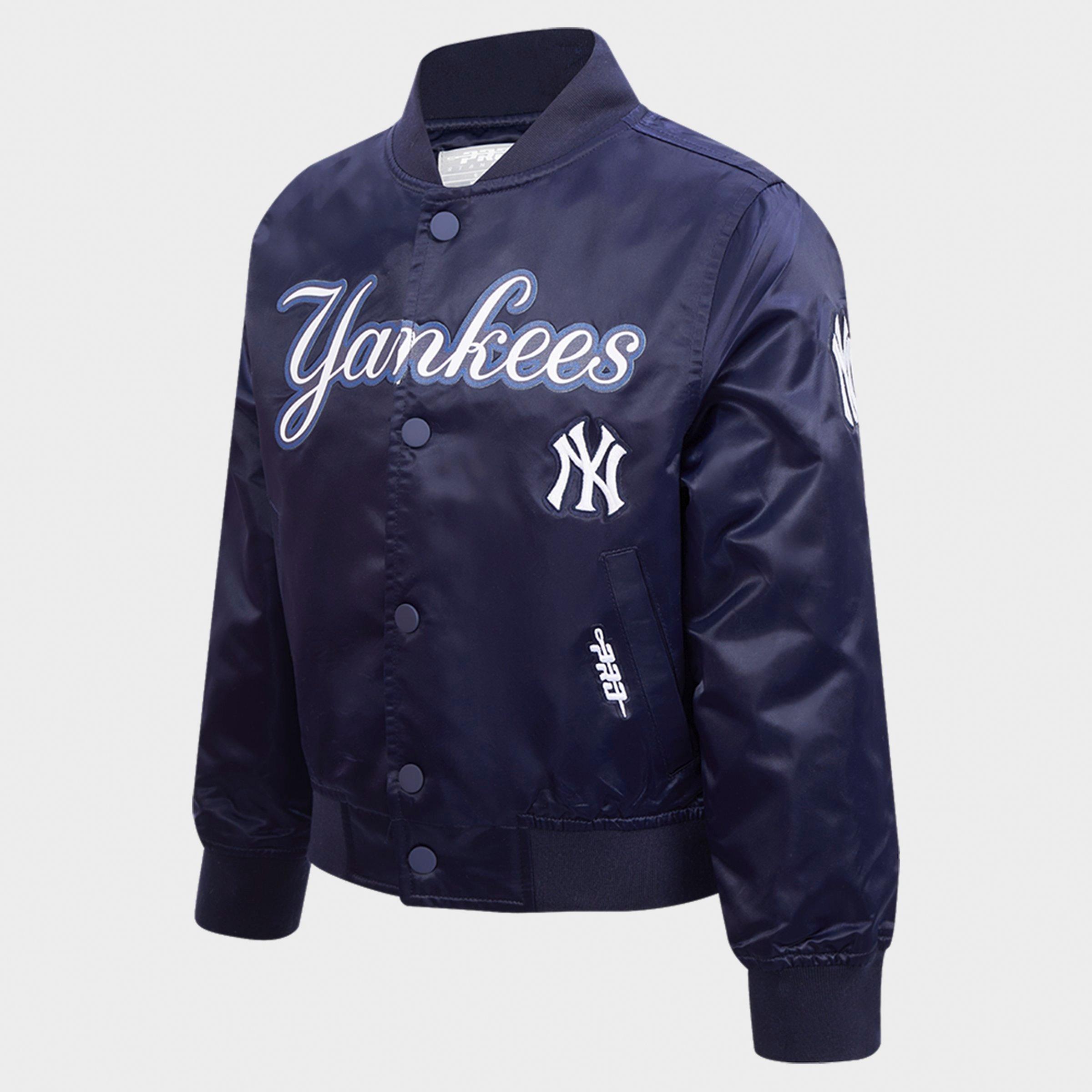 Little Kids' Pro Standard New York Yankees MLB Satin Jacket