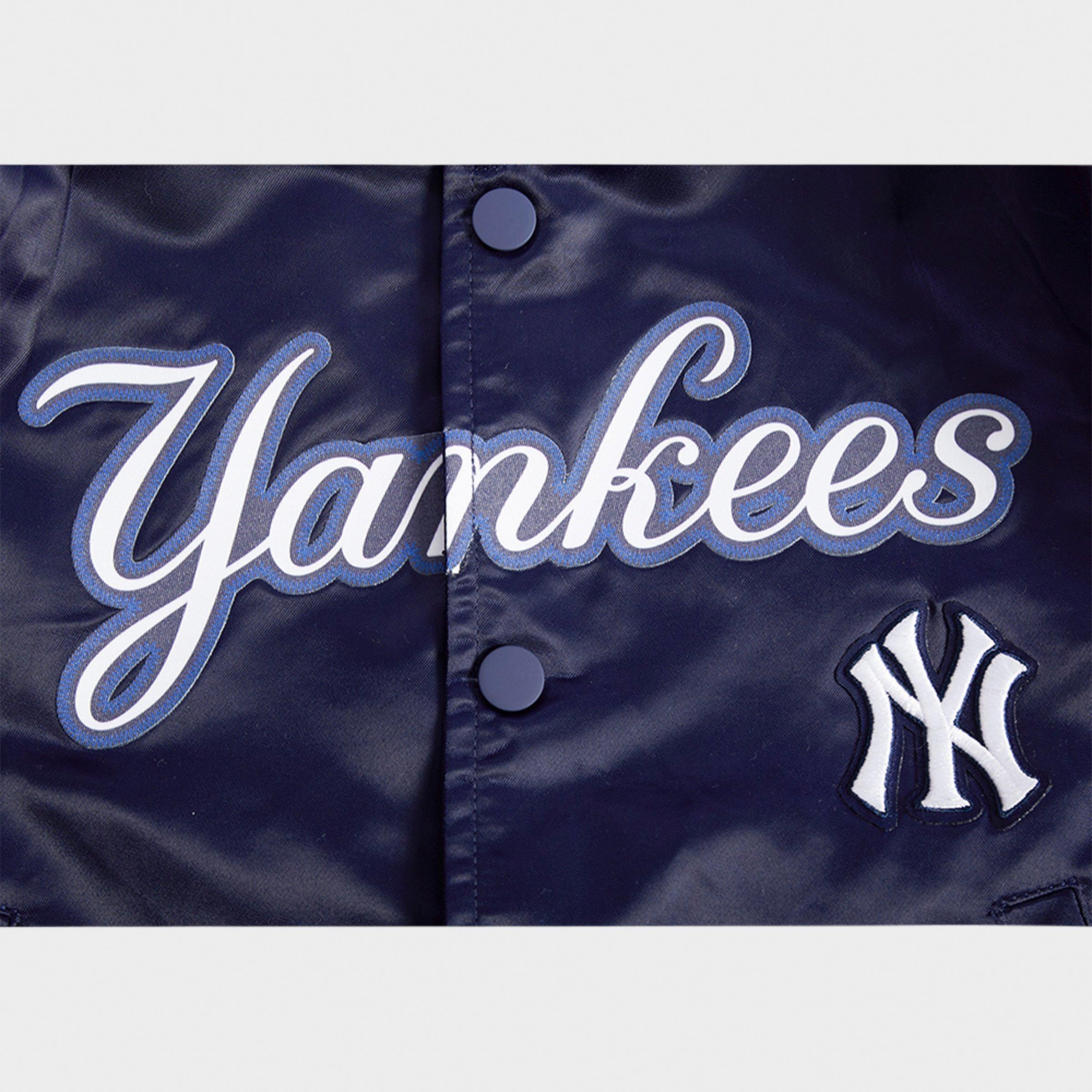 Little Kids' Pro Standard New York Yankees MLB Satin Jacket