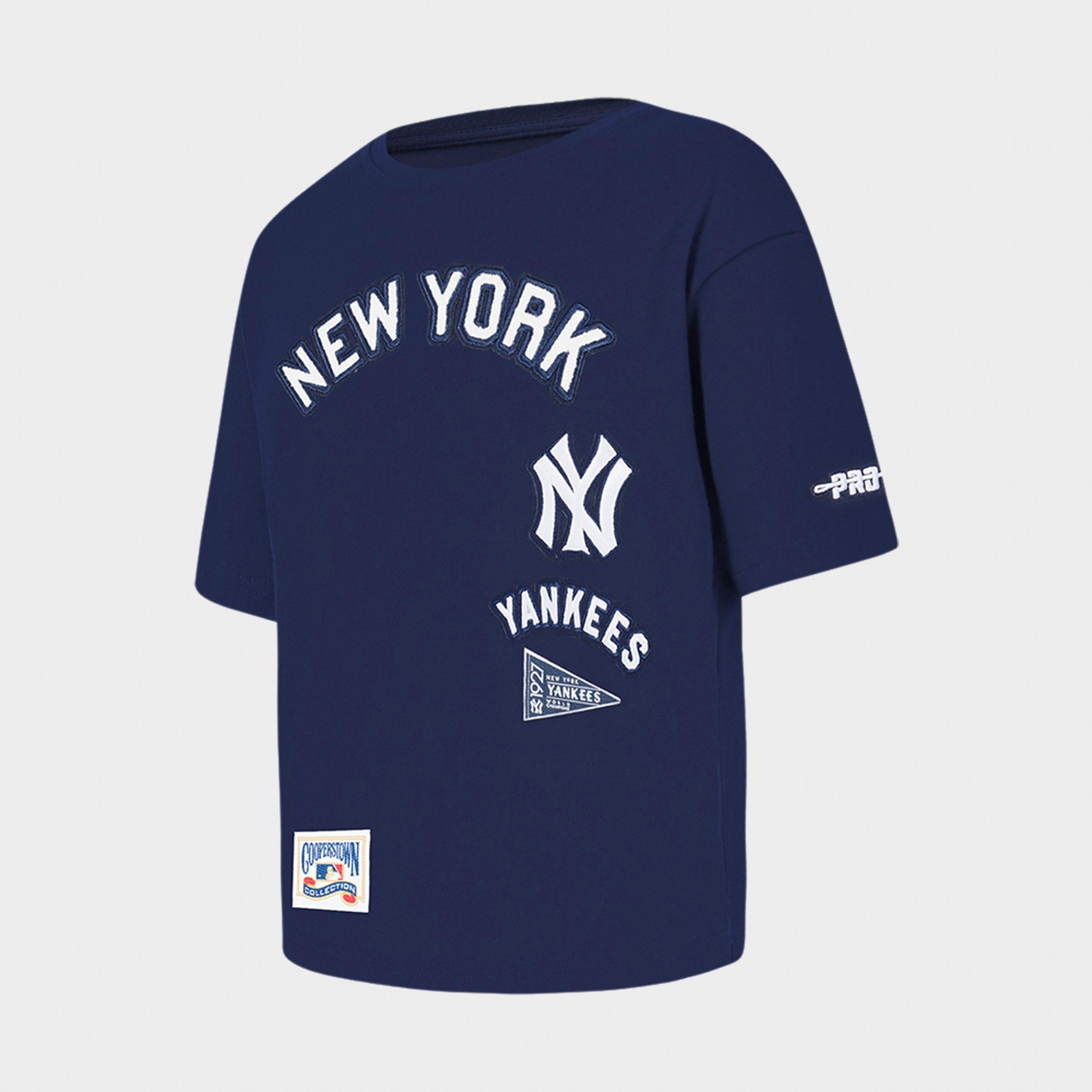 Girls' Little Kids' Pro Standard New York Yankees MLB Boxy T-Shirt