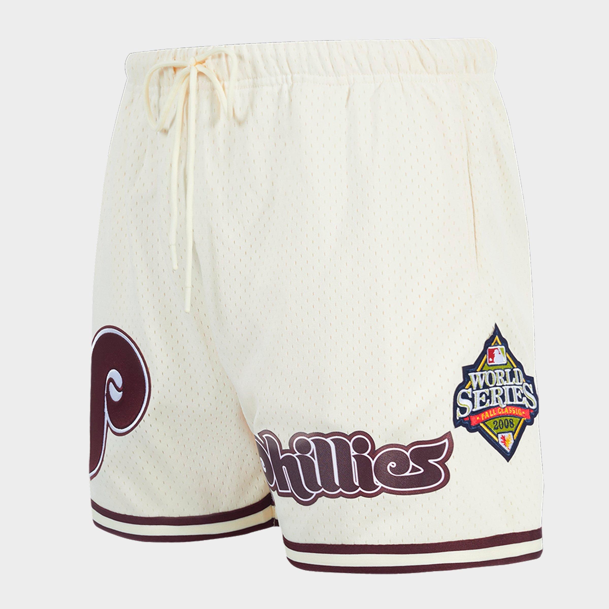 Men's Pro Standard Philadelphia Phillies MLB Retro Logo Mesh Shorts