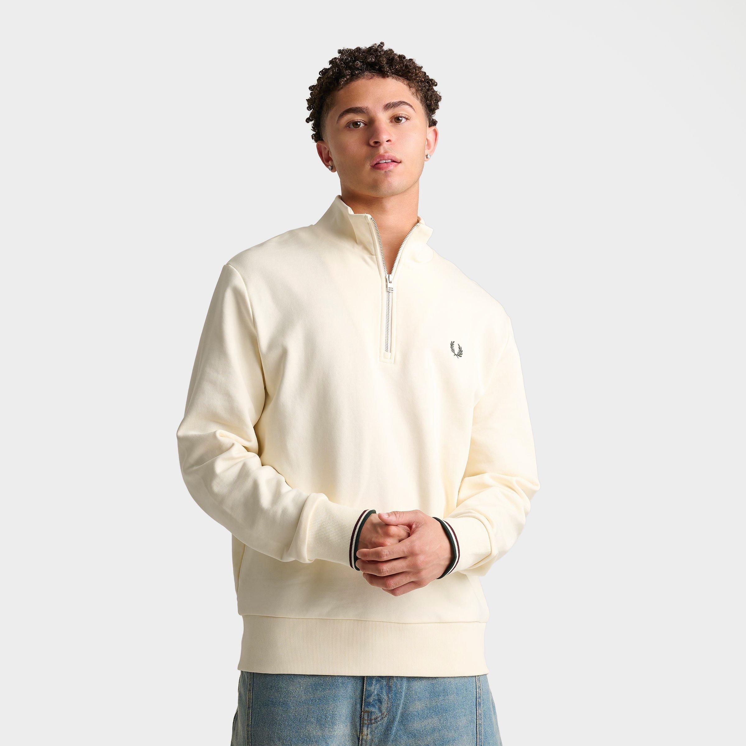 Men's Fred Perry Half-Zip Sweatshirt | JD Sports