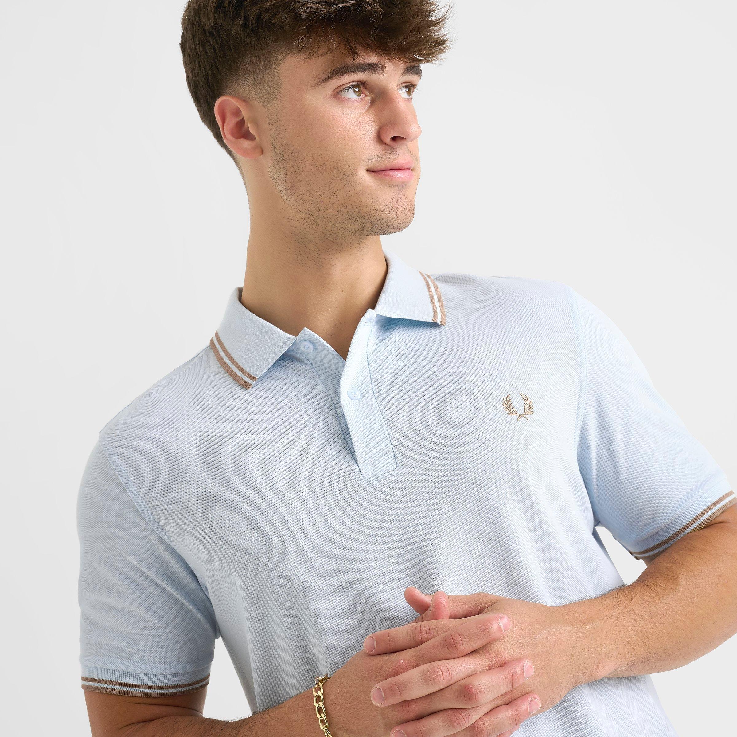 Men's Fred Perry Twin Tip Polo Shirt