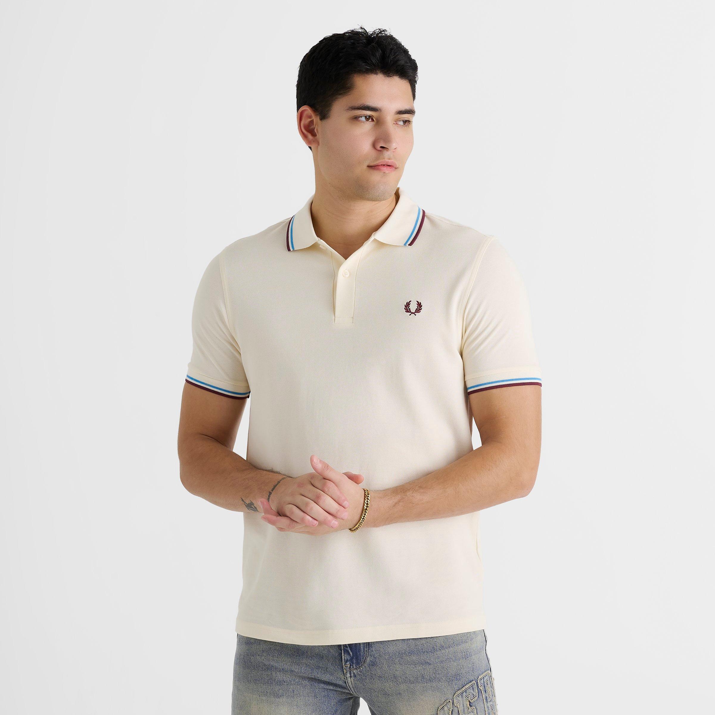 Men's Fred Perry Twin Tip Polo Shirt