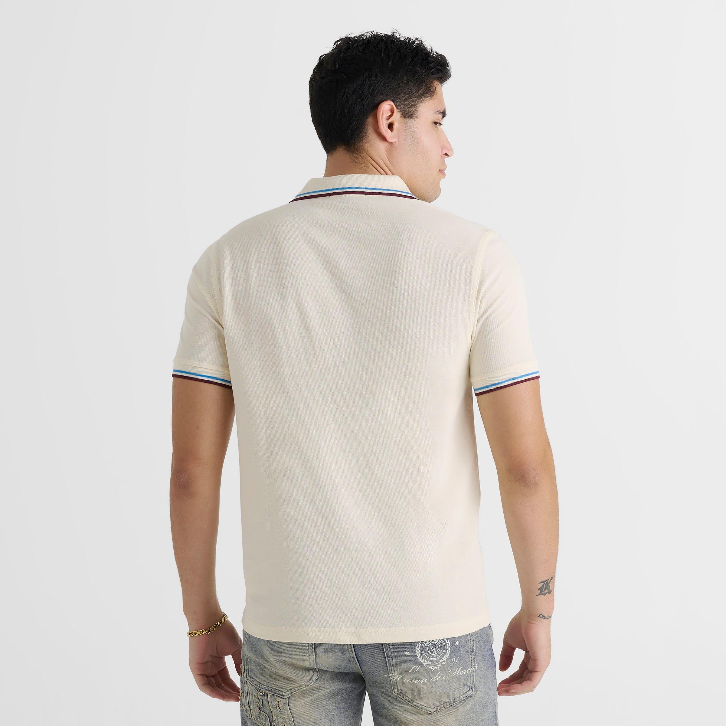 Men's Fred Perry Twin Tip Polo Shirt