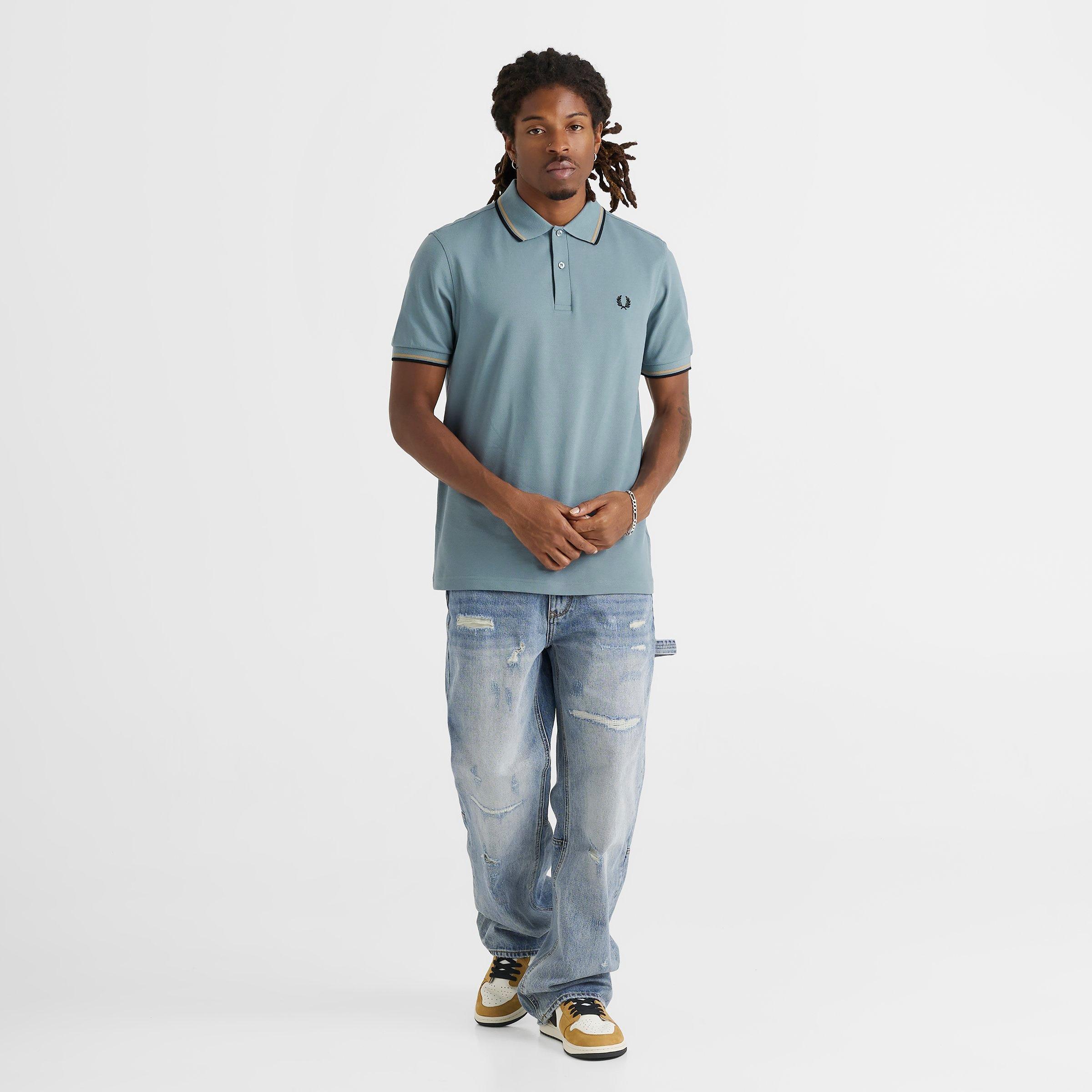 Men's Fred Perry Twin Tip Polo Shirt