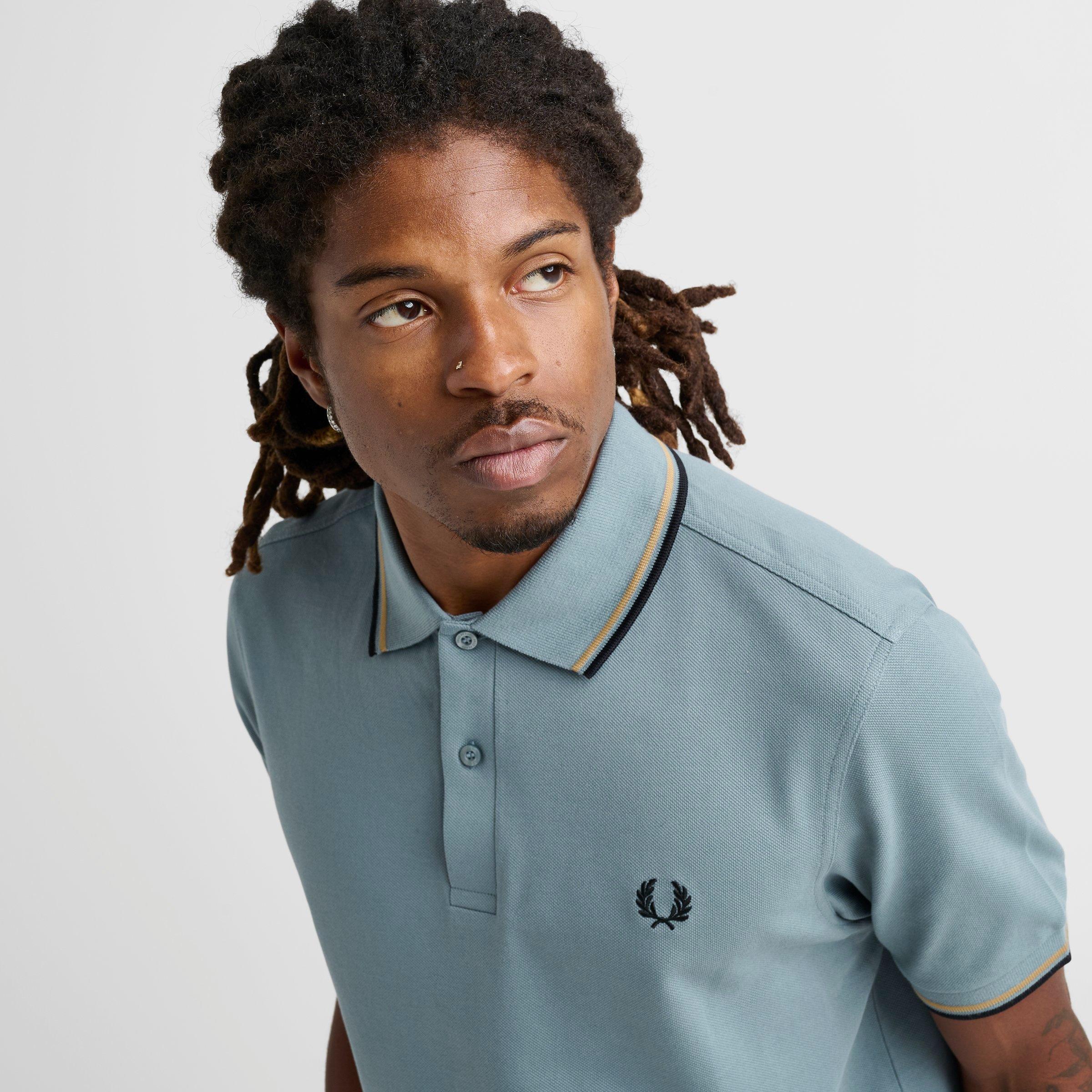 Men's Fred Perry Twin Tip Polo Shirt
