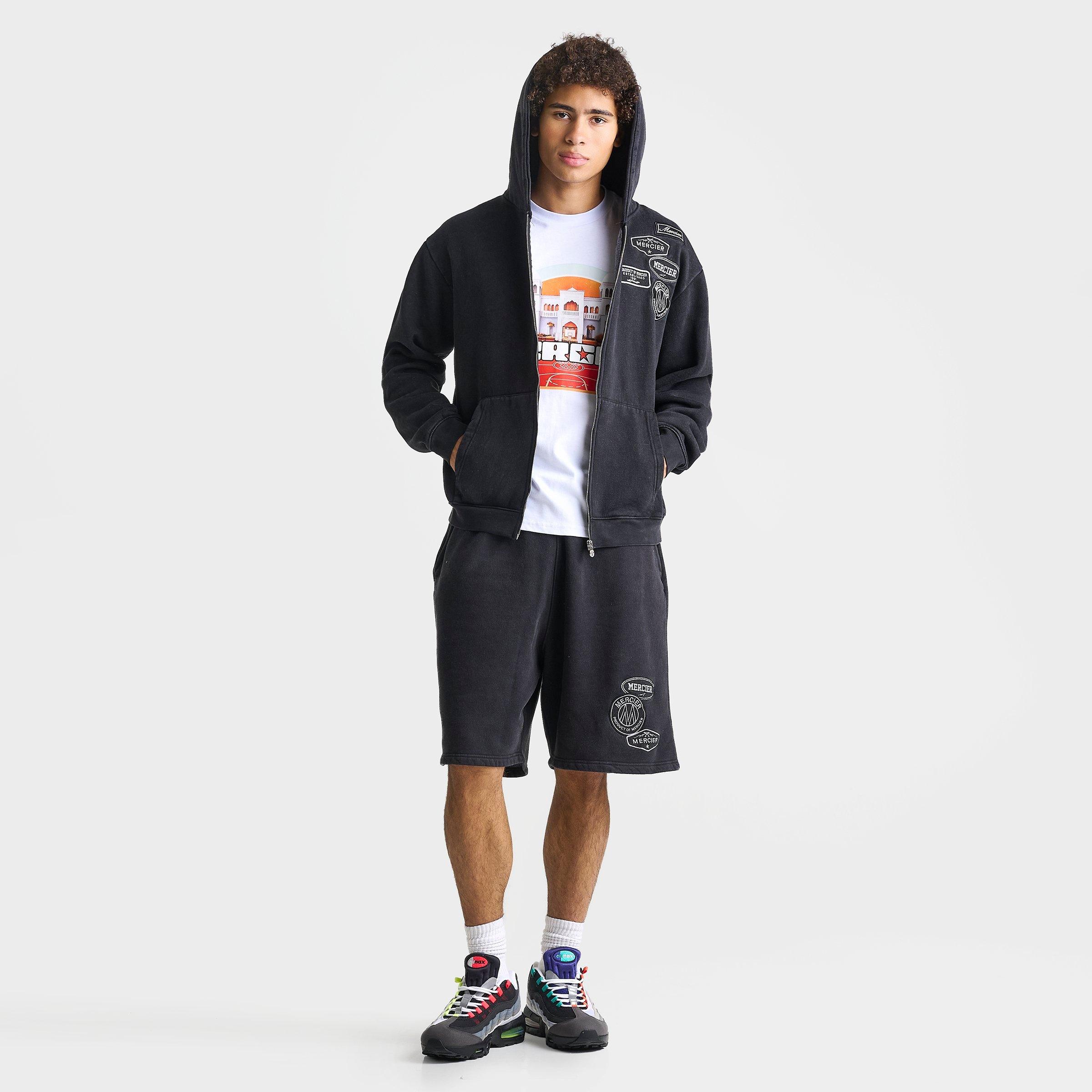 Men's Mercier New Wave OG Badge Full-Zip Fleece Hoodie