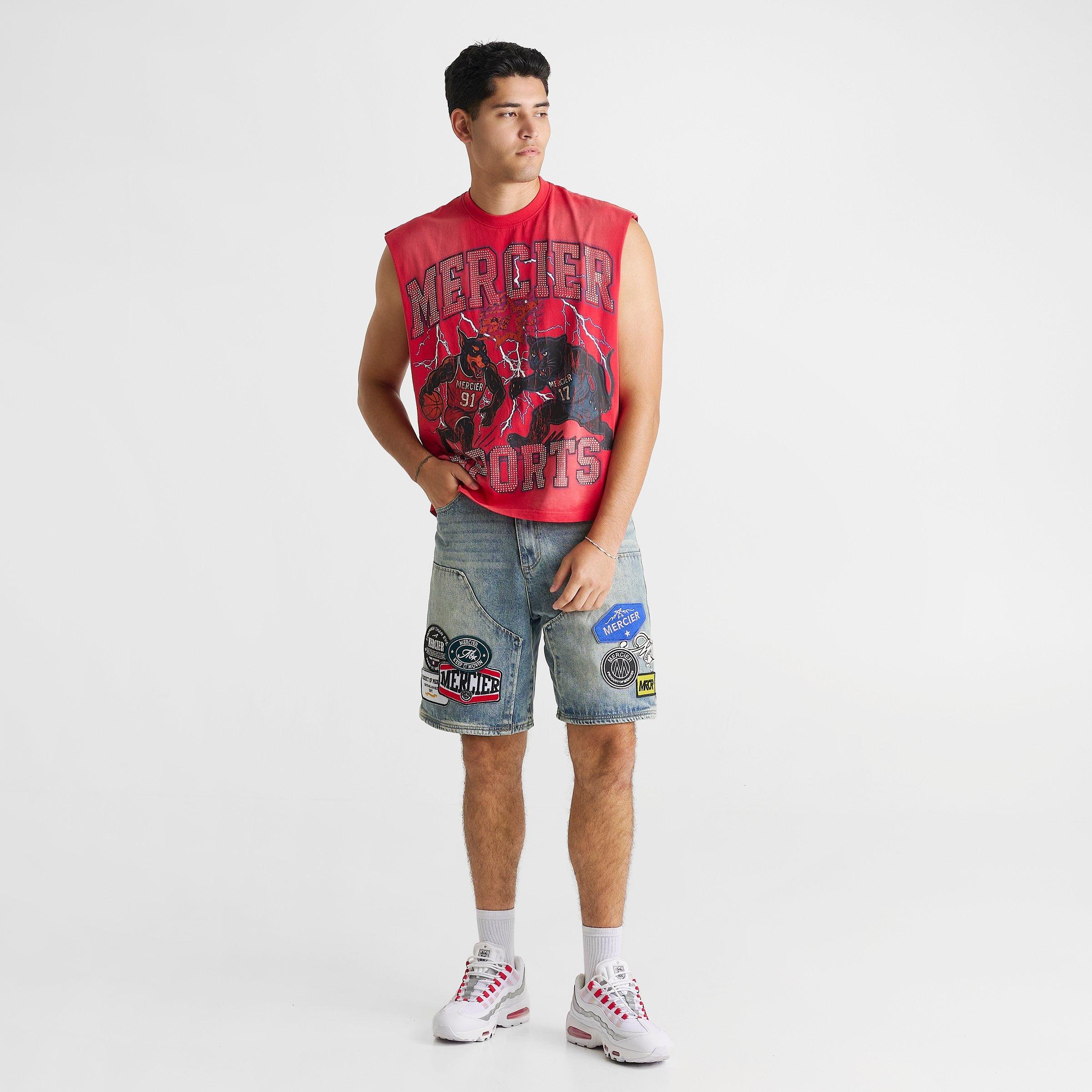 Men's Mercier OG Badge Relaxed Denim Shorts