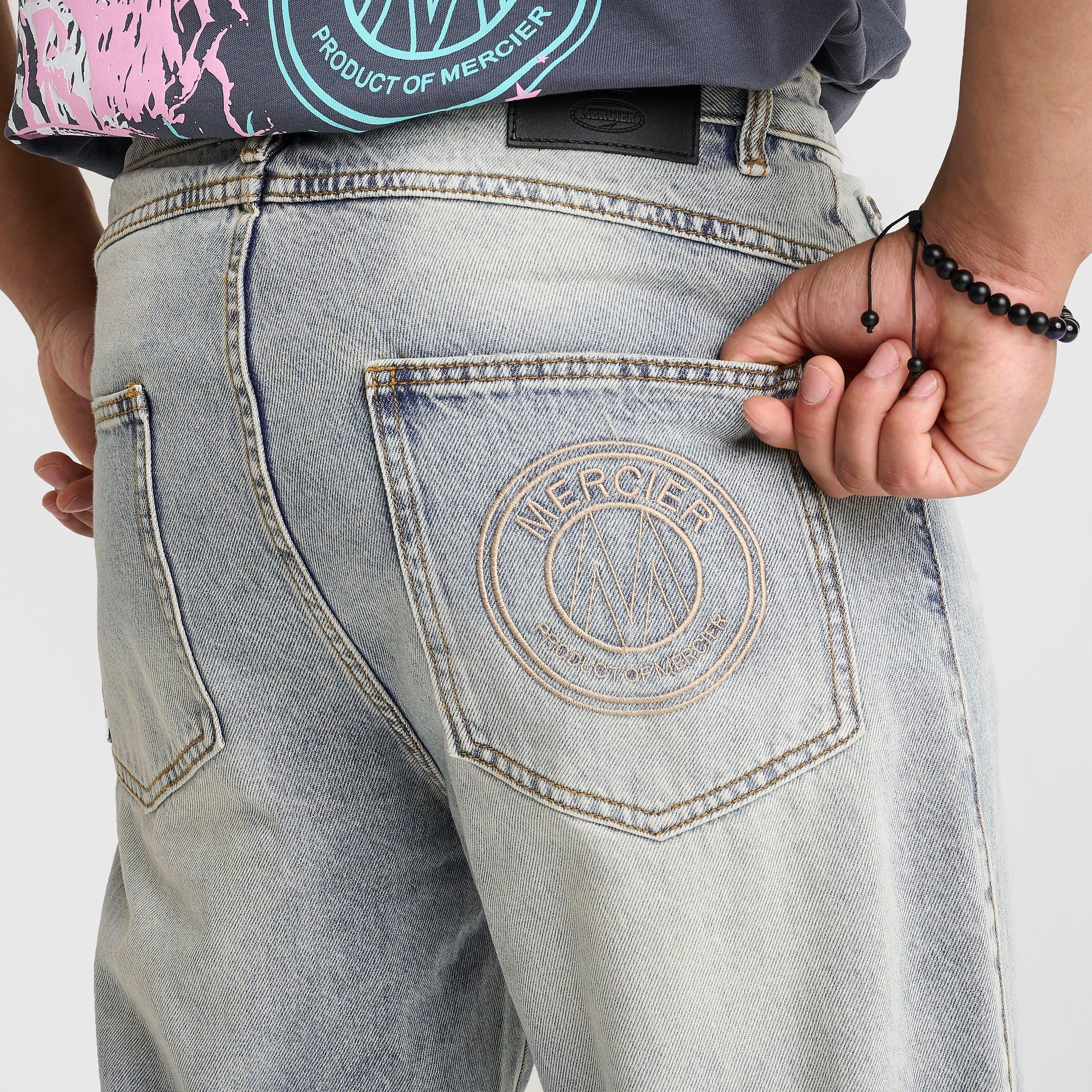 Men's Mercier Rivet Grit Cut & Sew Relaxed Denim Jeans