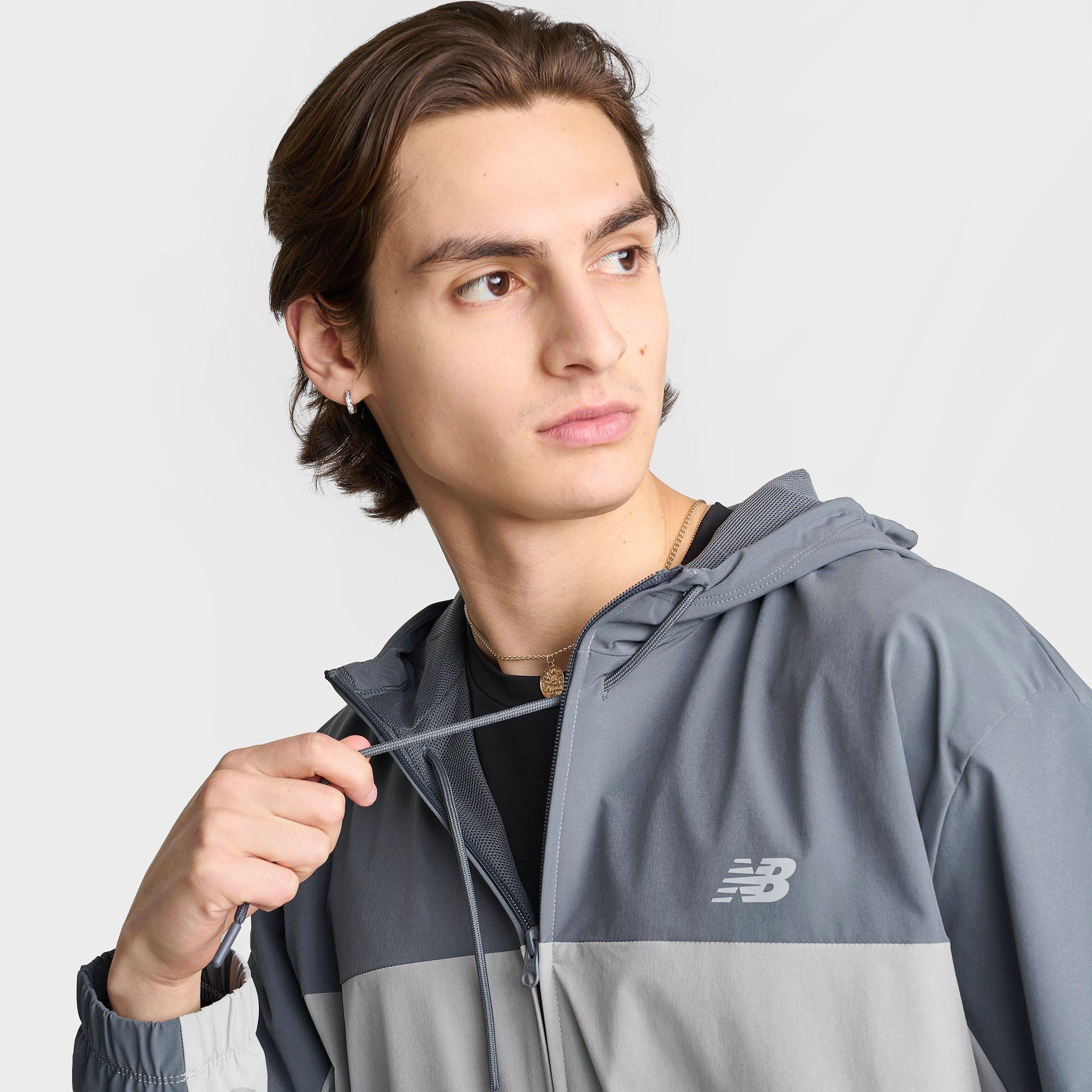 Men's New Balance Sport Essentials Woven Full-Zip Jacket