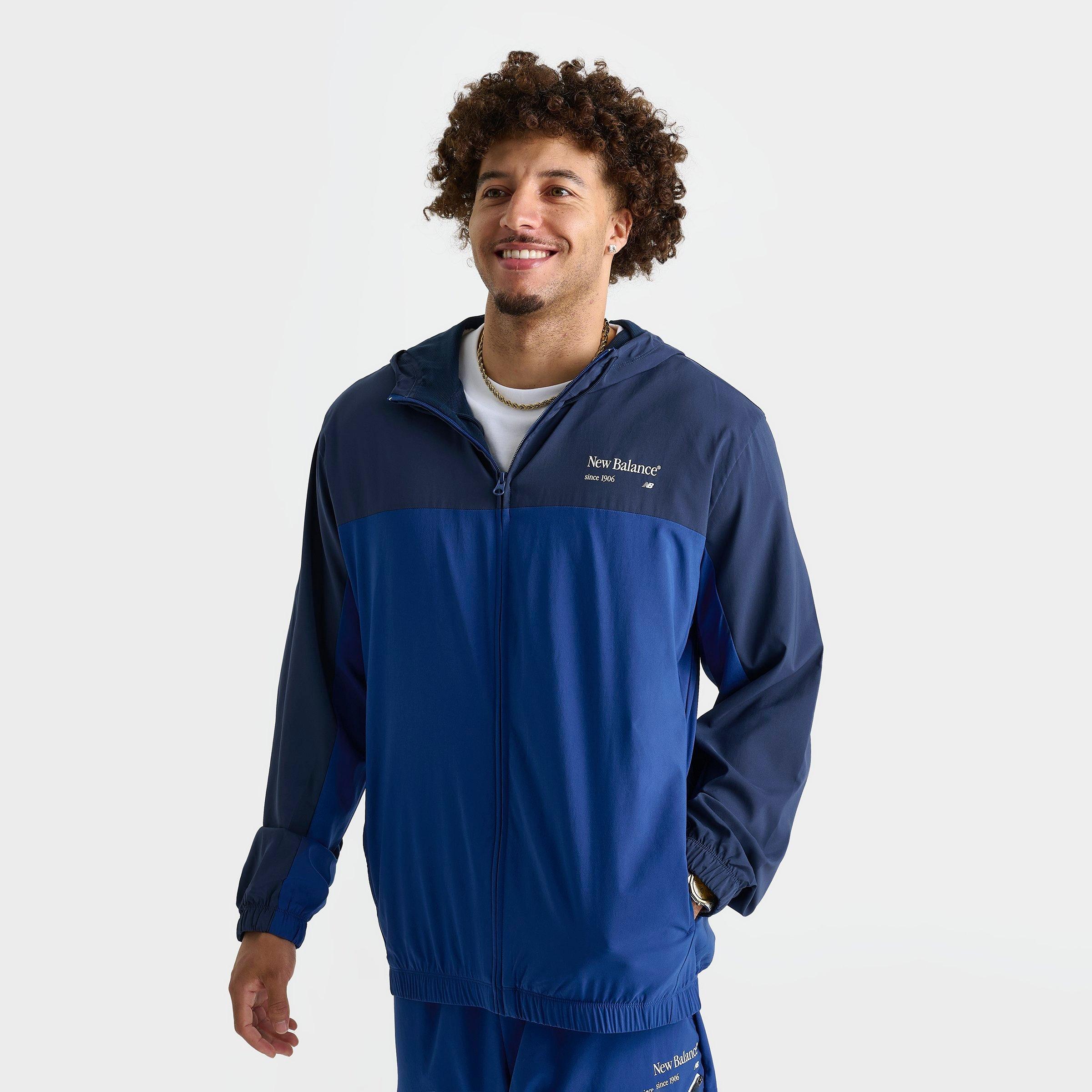 Men's New Balance Reimagined Woven Full-Zip Jacket