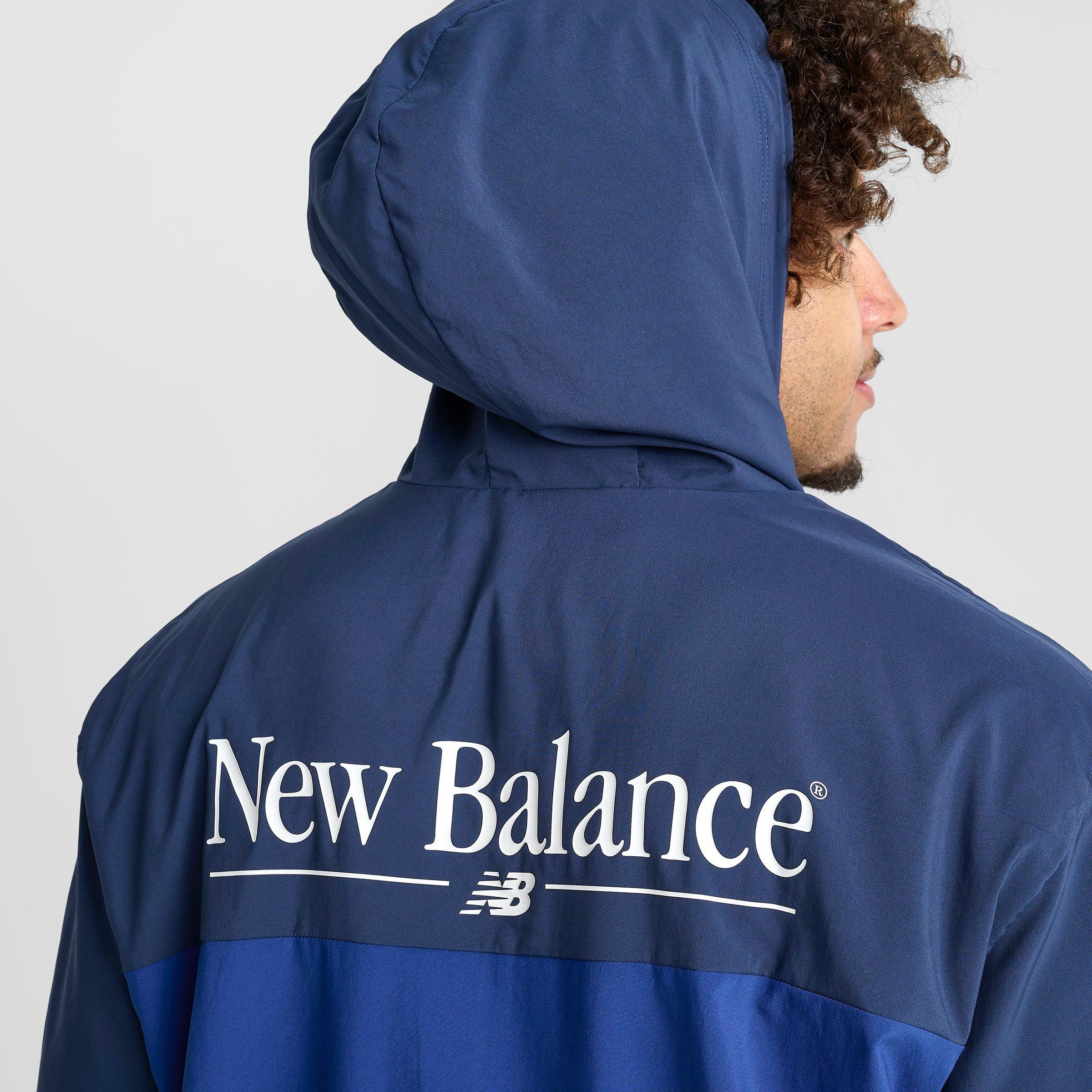 Men's New Balance Reimagined Woven Full-Zip Jacket