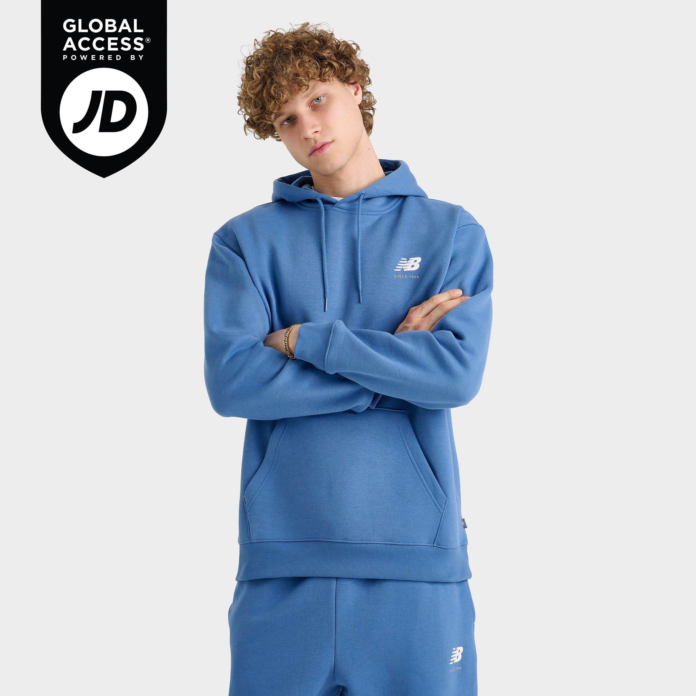 【ニューバランス】New Balance Linear Graphic Fleece Hoodie Men's New Balance Linear Graphic Fleece Hoodie | JD Sports