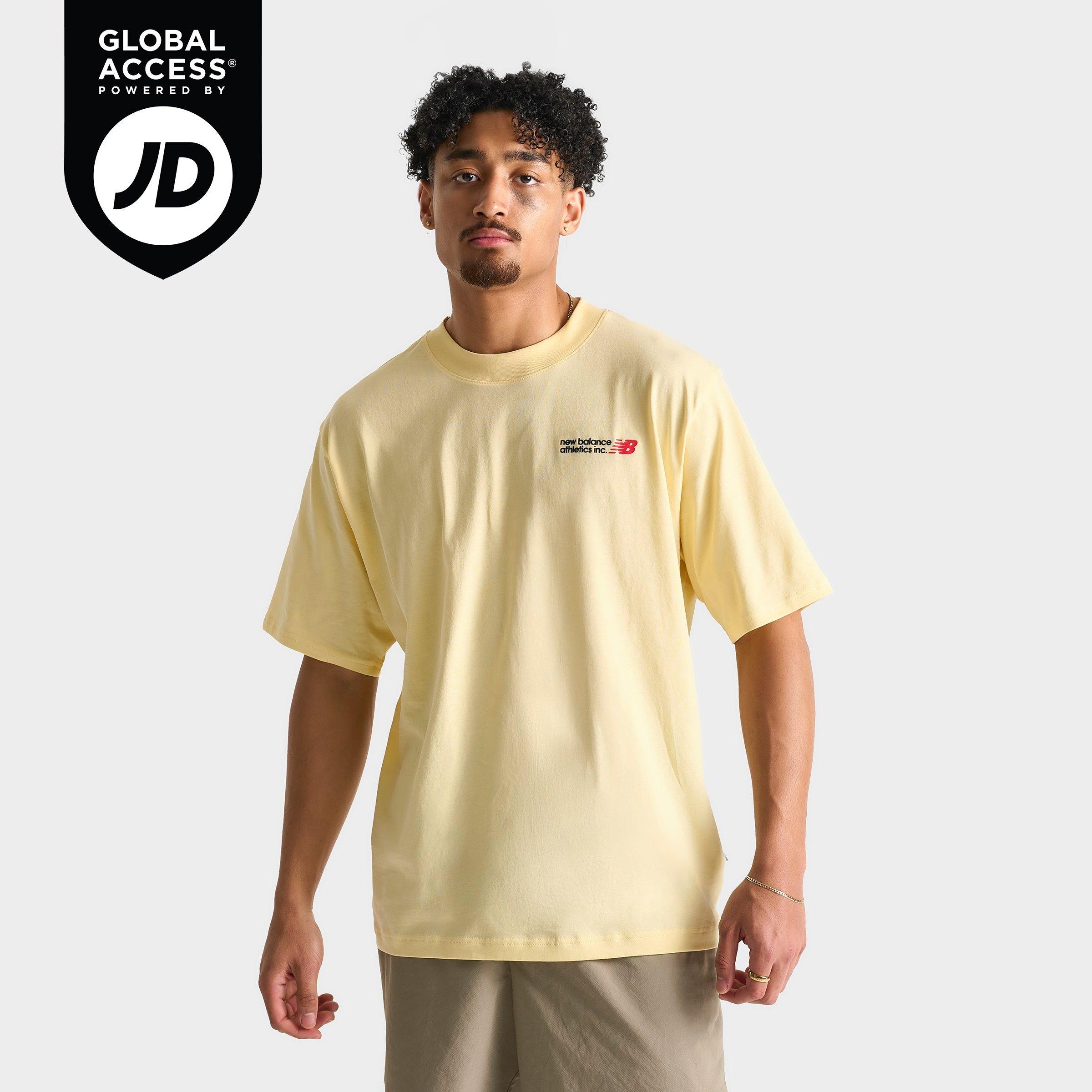 Tシャツ・カットソー New Balance UNI FLYING BOSTON SHORT SLEEVE T-SHIRT SEMI OVER Uni-ssentials Cotton T-Shirt - Joe's New Balance Outlet