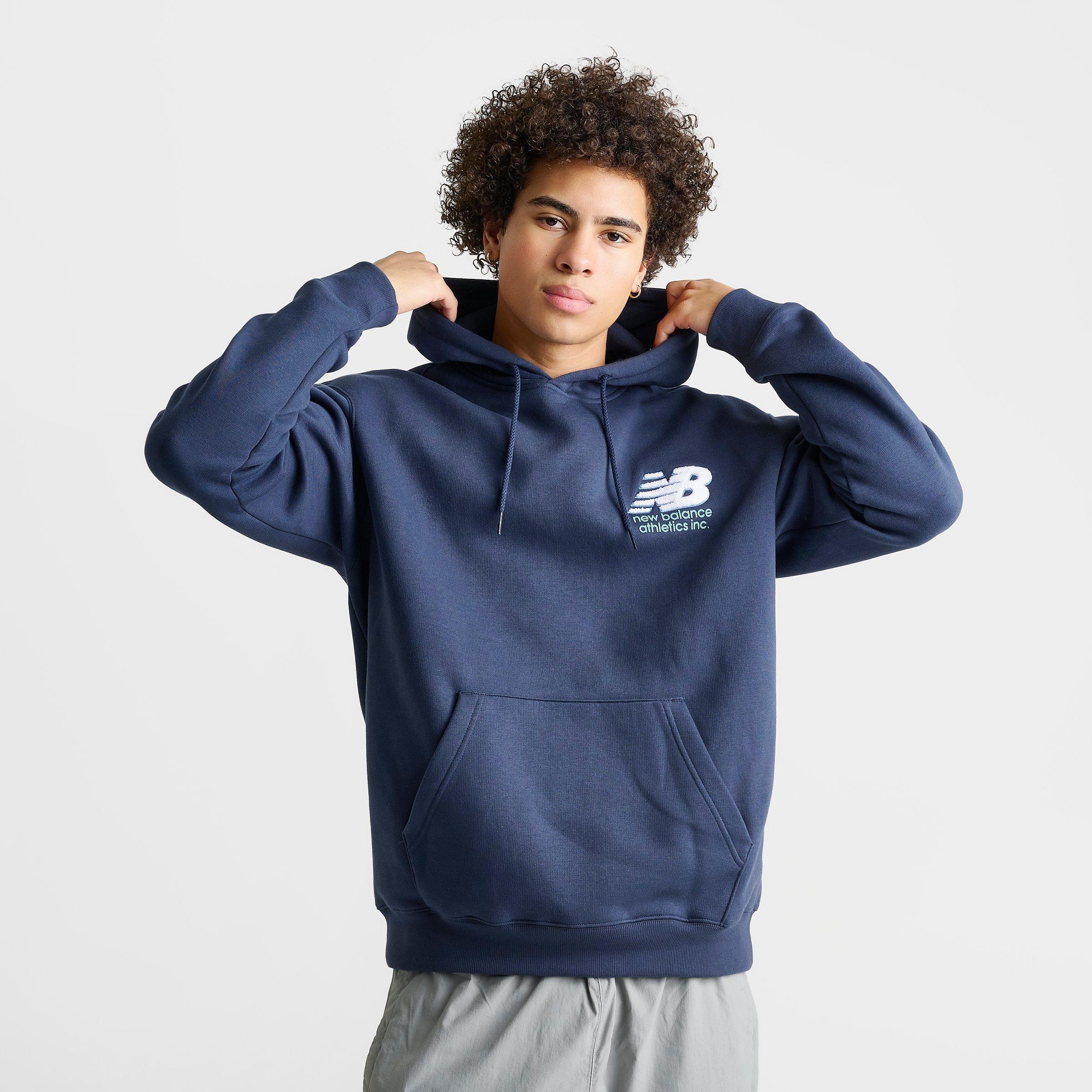 Men's New Balance Athletics Chenille Fleece Pullover Hoodie