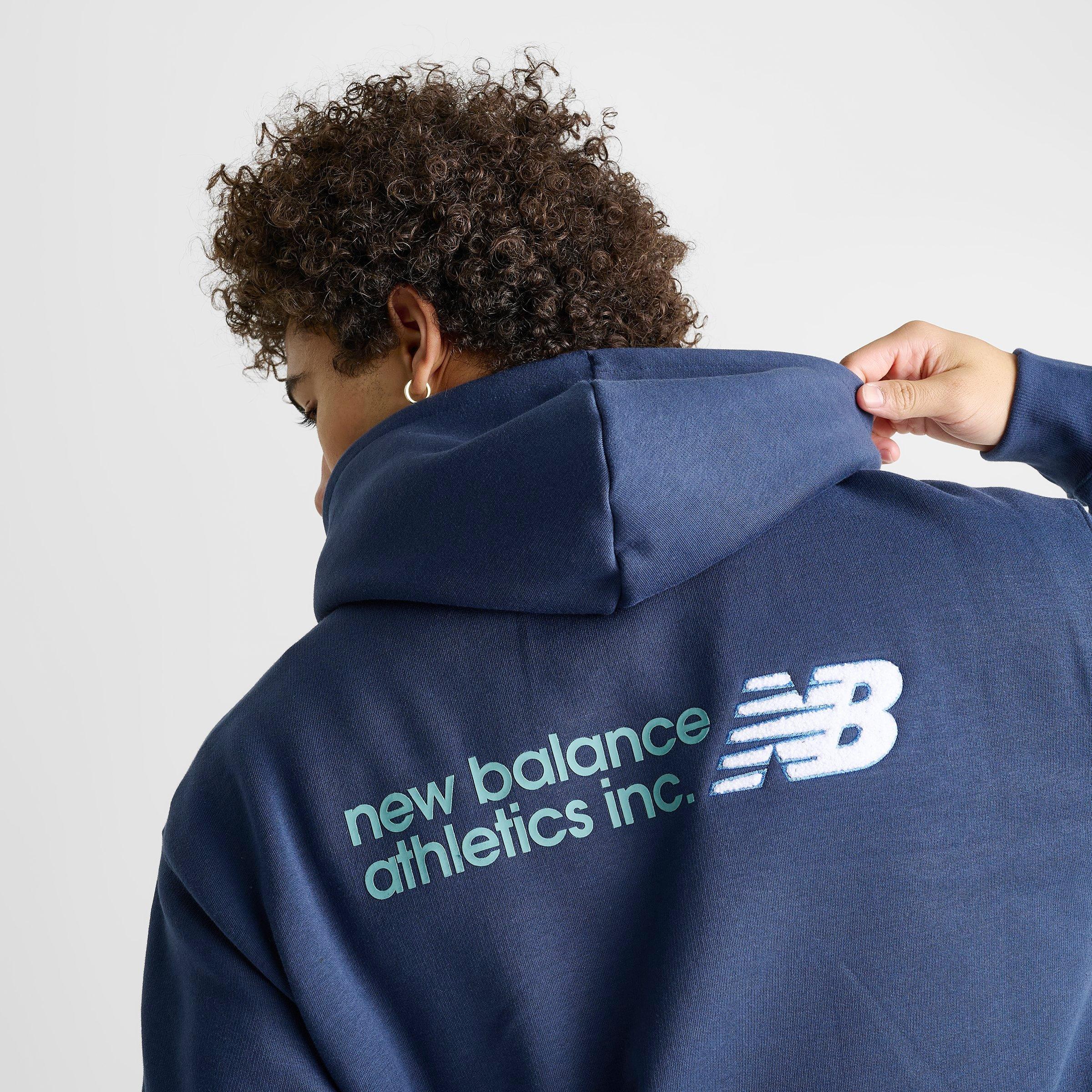 Men's New Balance Athletics Chenille Fleece Pullover Hoodie