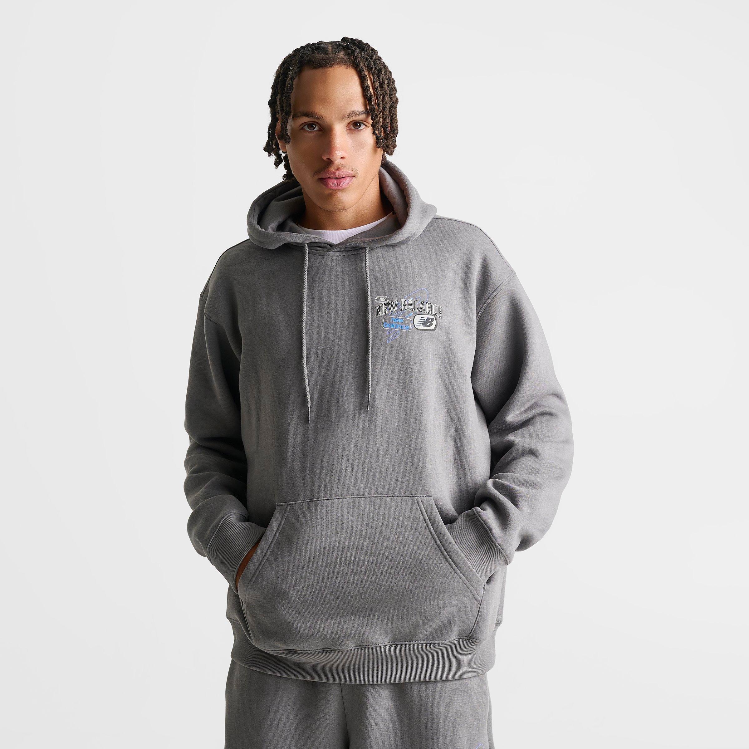 Men's New Balance Puffed Fleece Pullover Hoodie