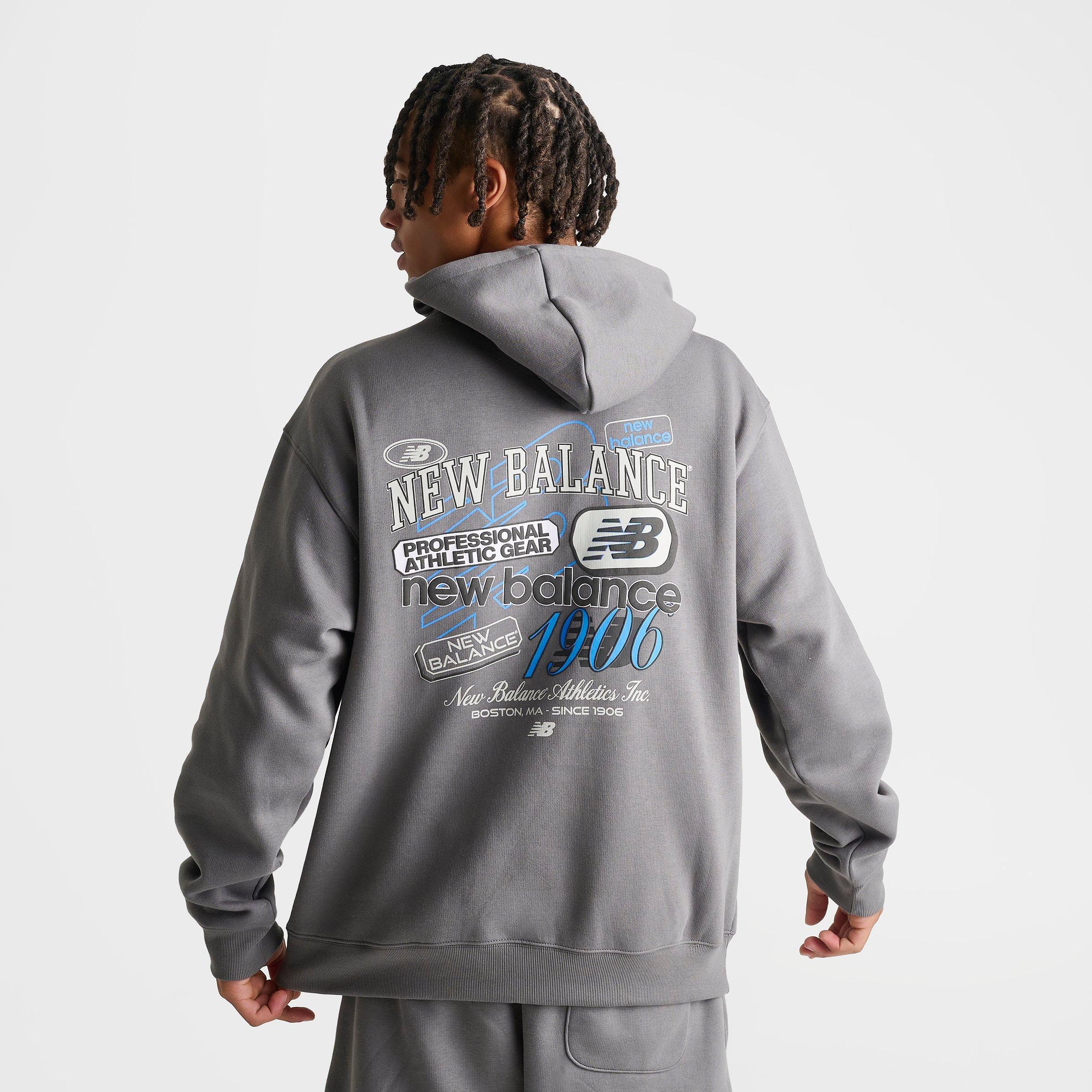 Men's New Balance Puffed Fleece Pullover Hoodie