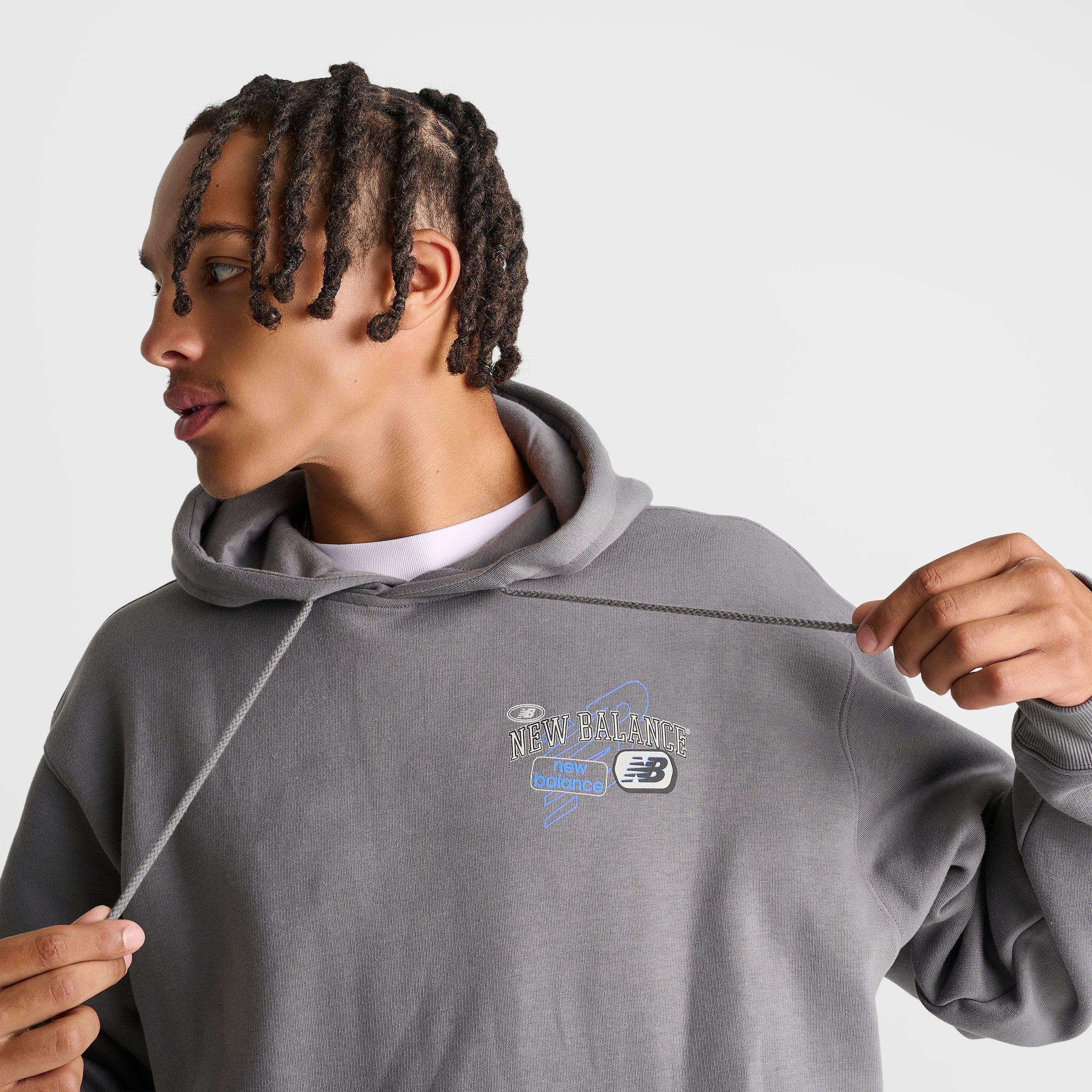 Men's New Balance Puffed Fleece Pullover Hoodie