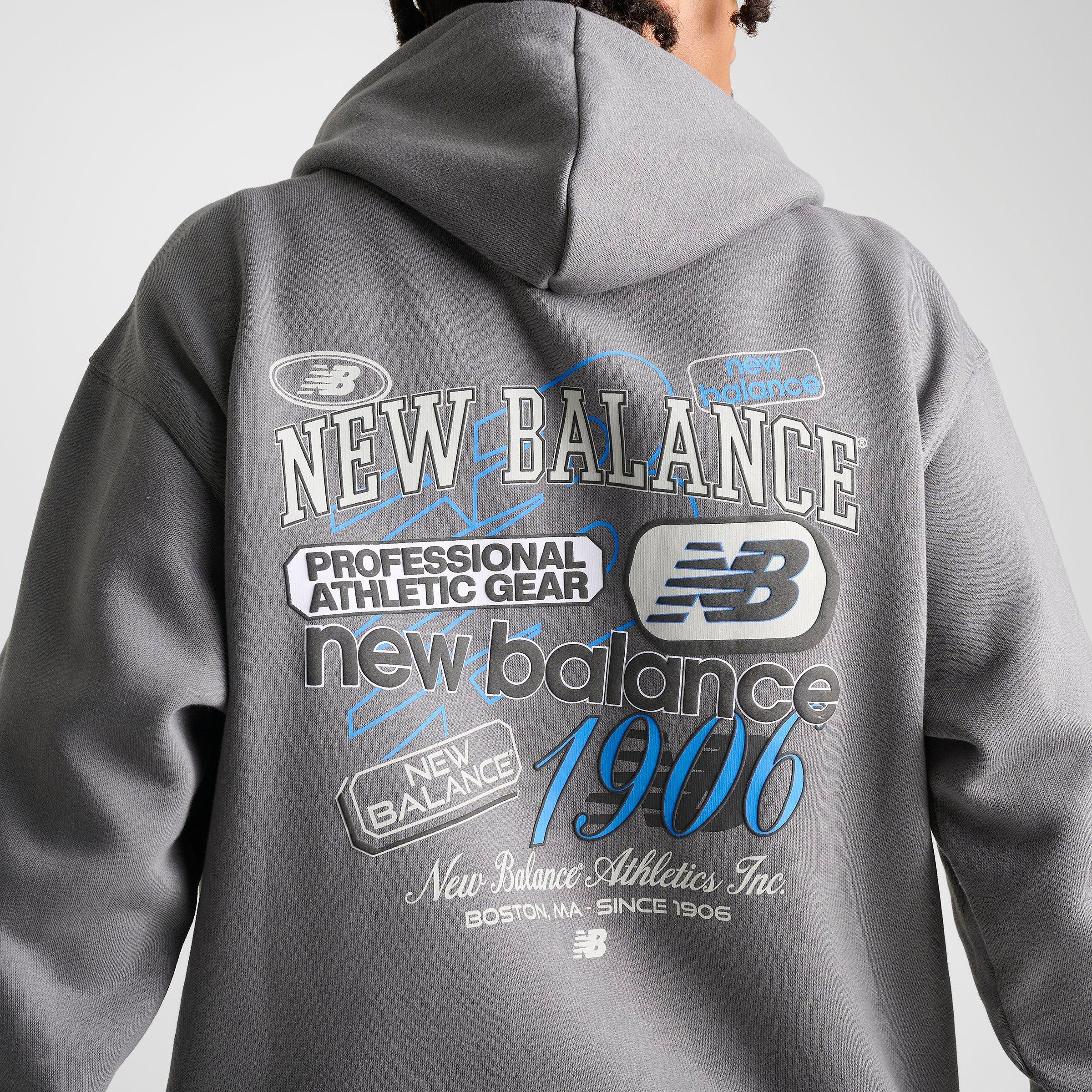 Men's New Balance Puffed Fleece Pullover Hoodie