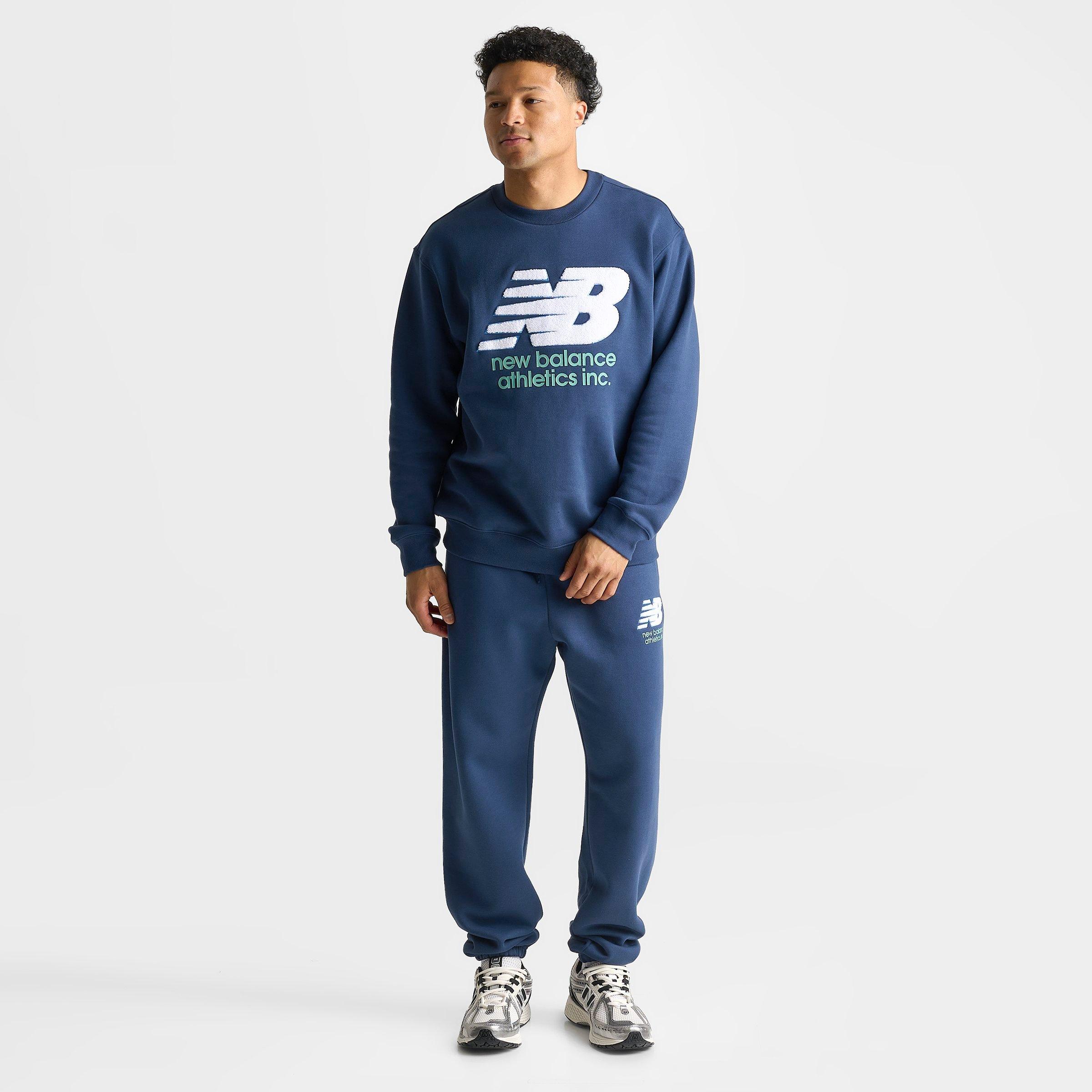 Men's New Balance Athletics Chenille Fleece Crewneck Sweatshirt