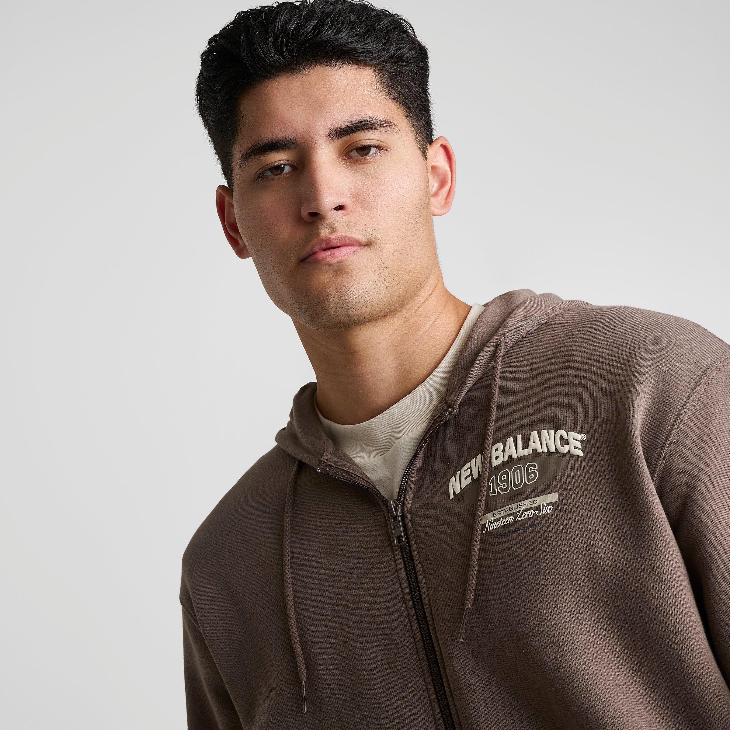 Men's New Balance Hits Fleece Full-Zip Hoodie