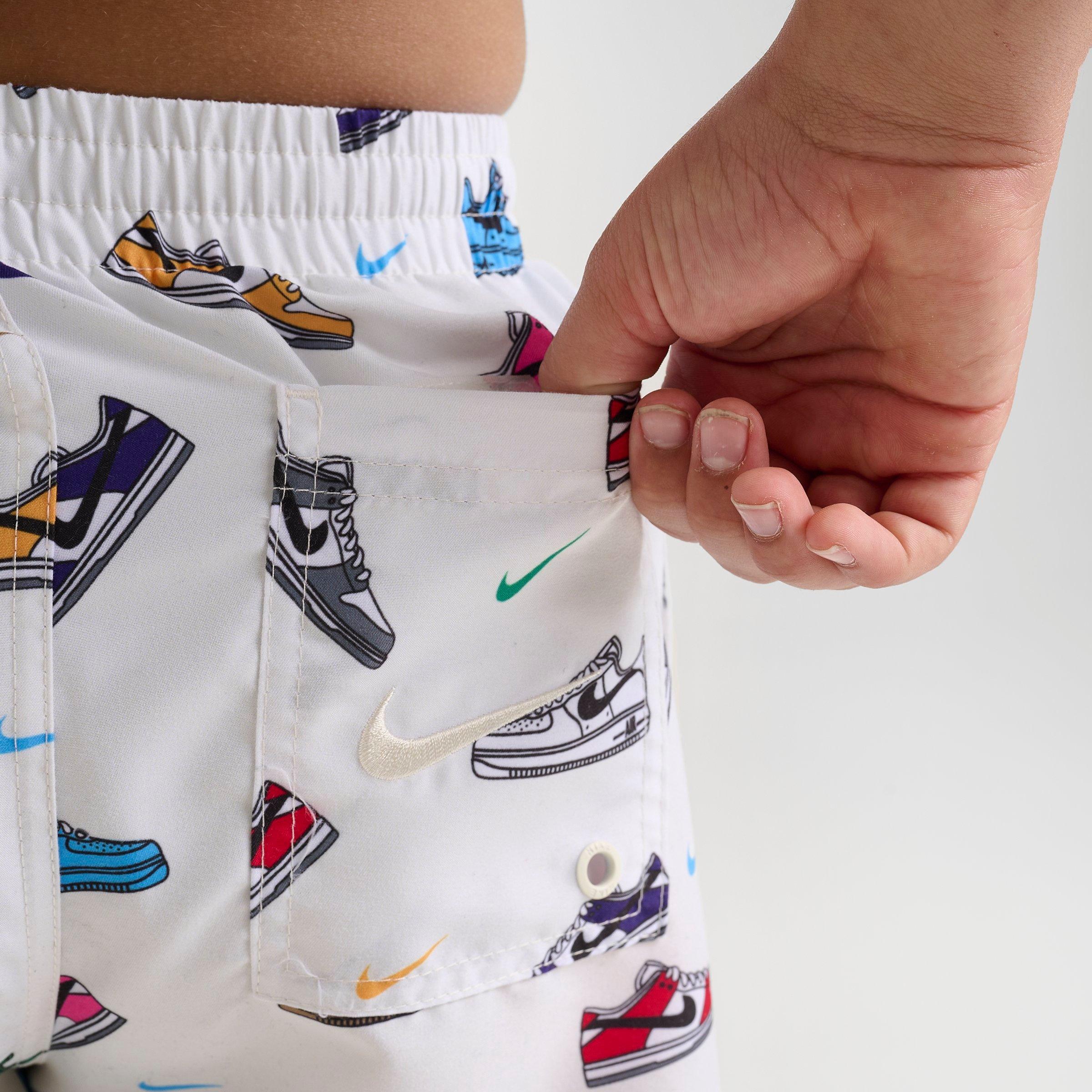 Boys' Big Kids' Nike Swim Breaker 7 Inch Volley Shorts