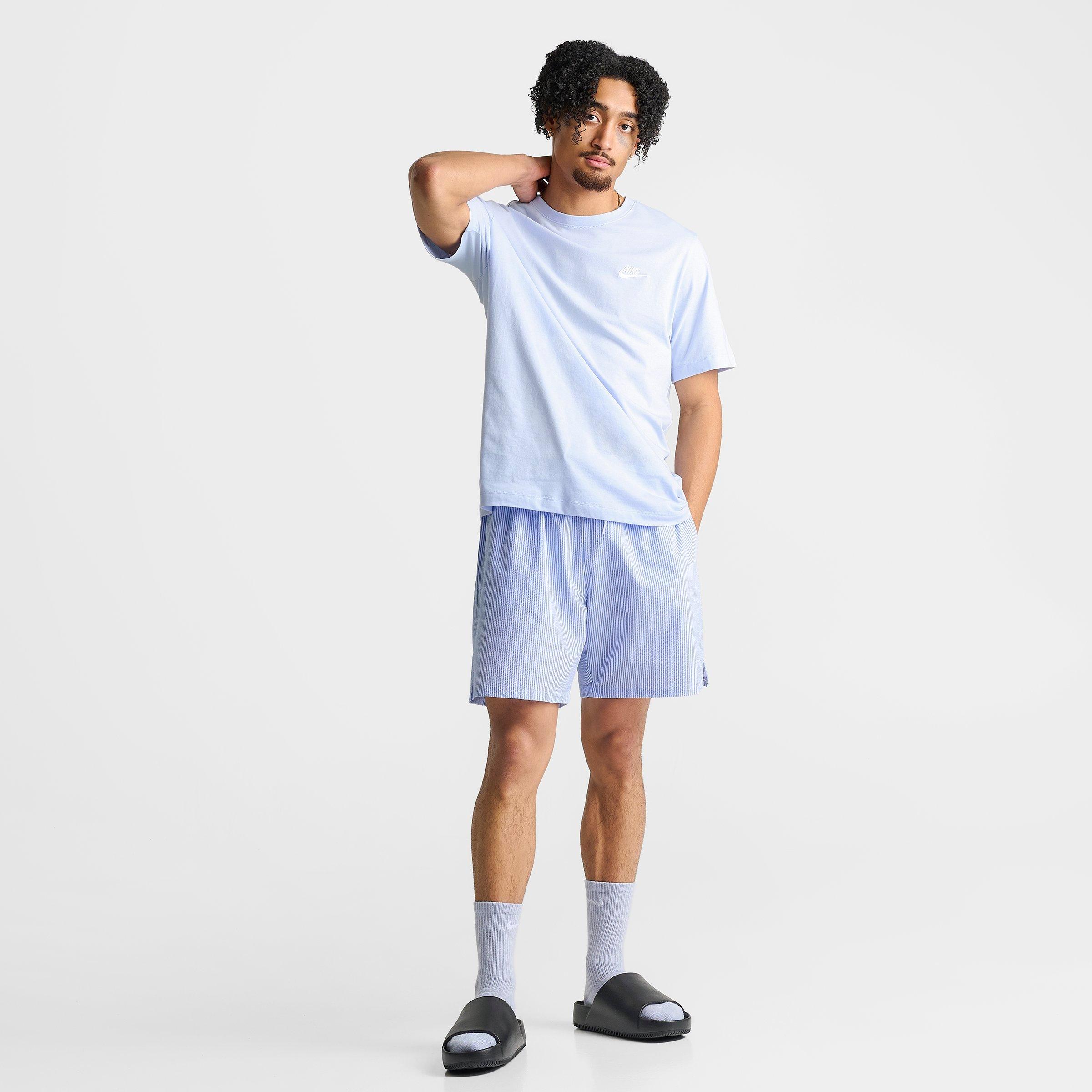 Men's Nike Swim Breaker Ripple Brief-Lined 7" Volley Shorts