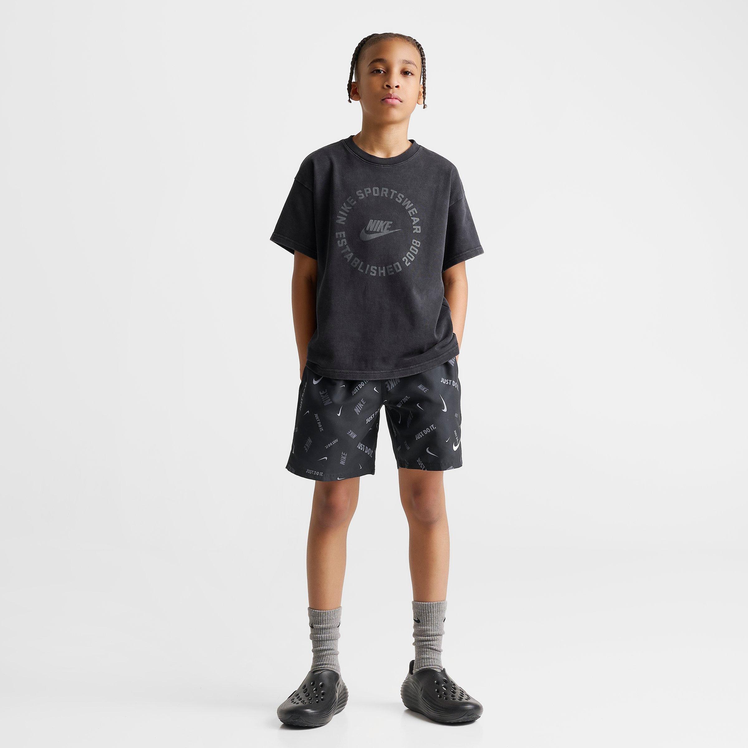 Big Kids' Nike Breaker Logo Confetti Swim Shorts