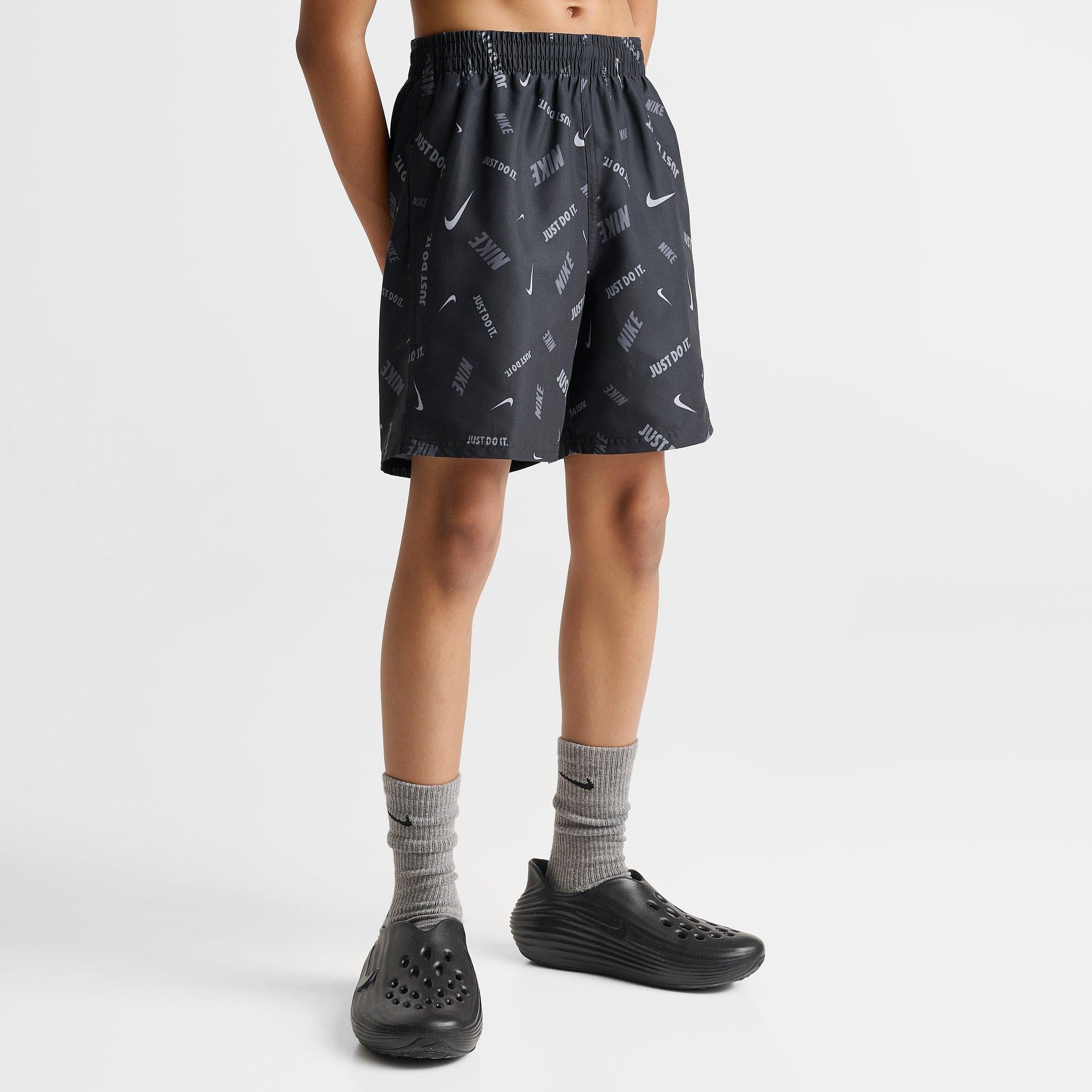 Big Kids' Nike Breaker Logo Confetti Swim Shorts