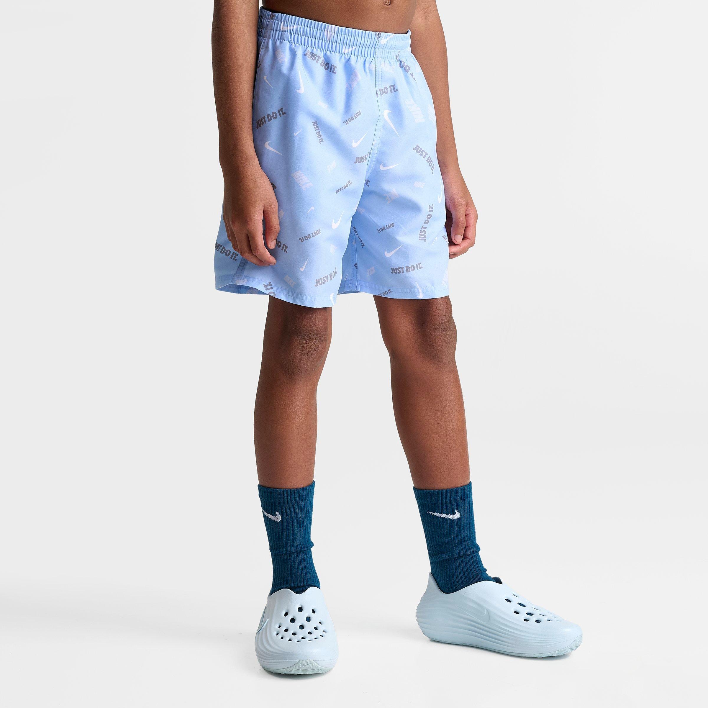 Big Kids' Nike Breaker Logo Confetti Swim Shorts