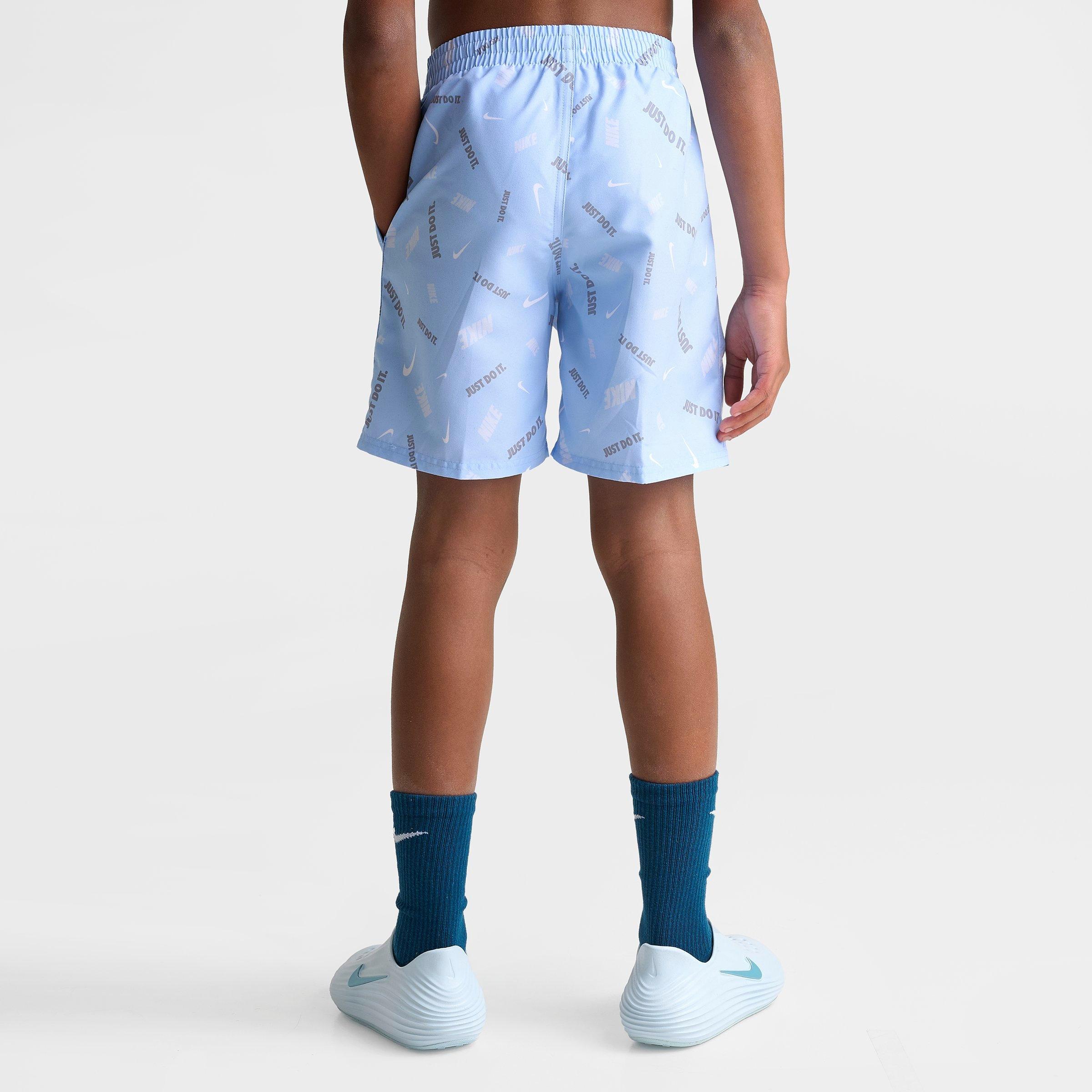 Big Kids' Nike Breaker Logo Confetti Swim Shorts