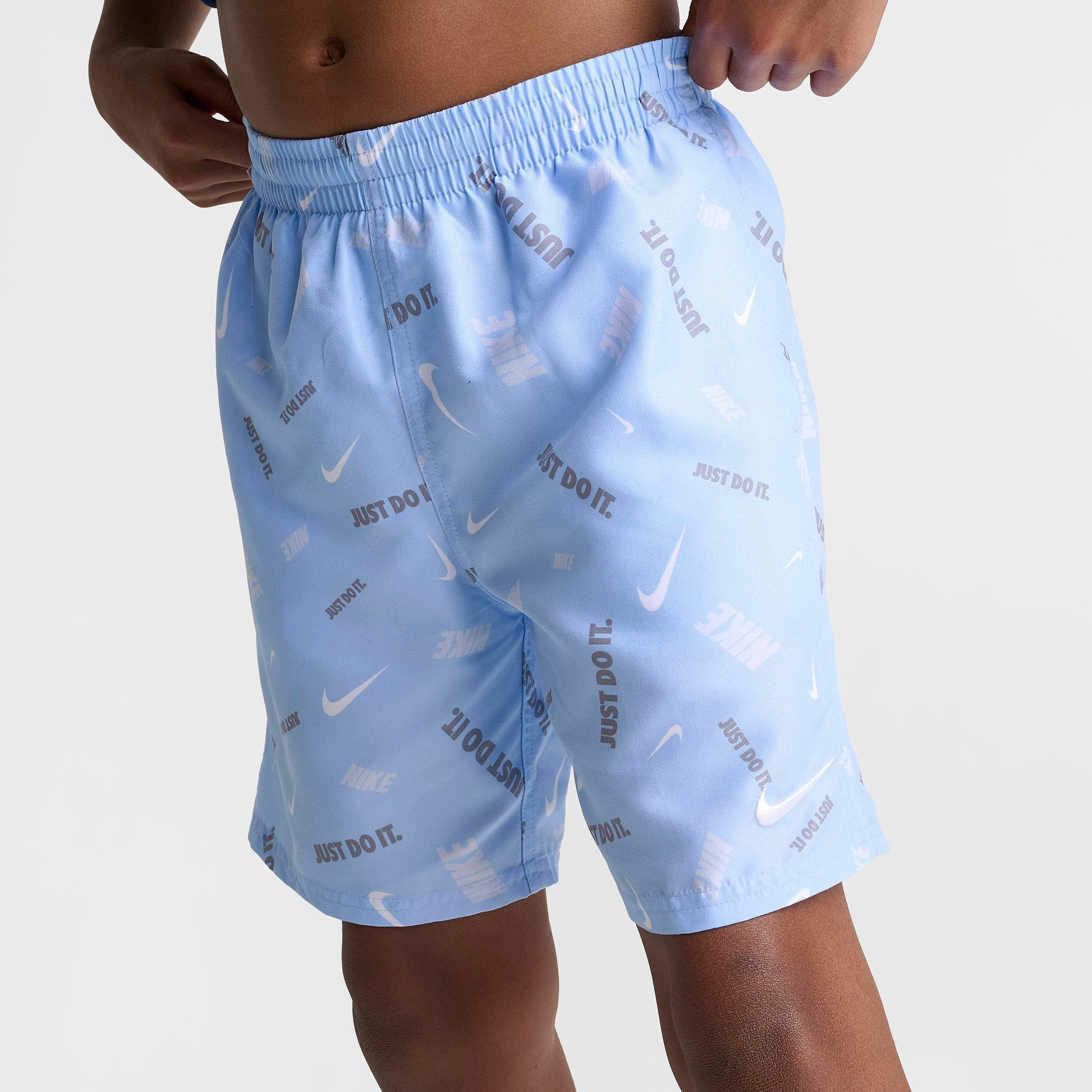 Big Kids' Nike Breaker Logo Confetti Swim Shorts