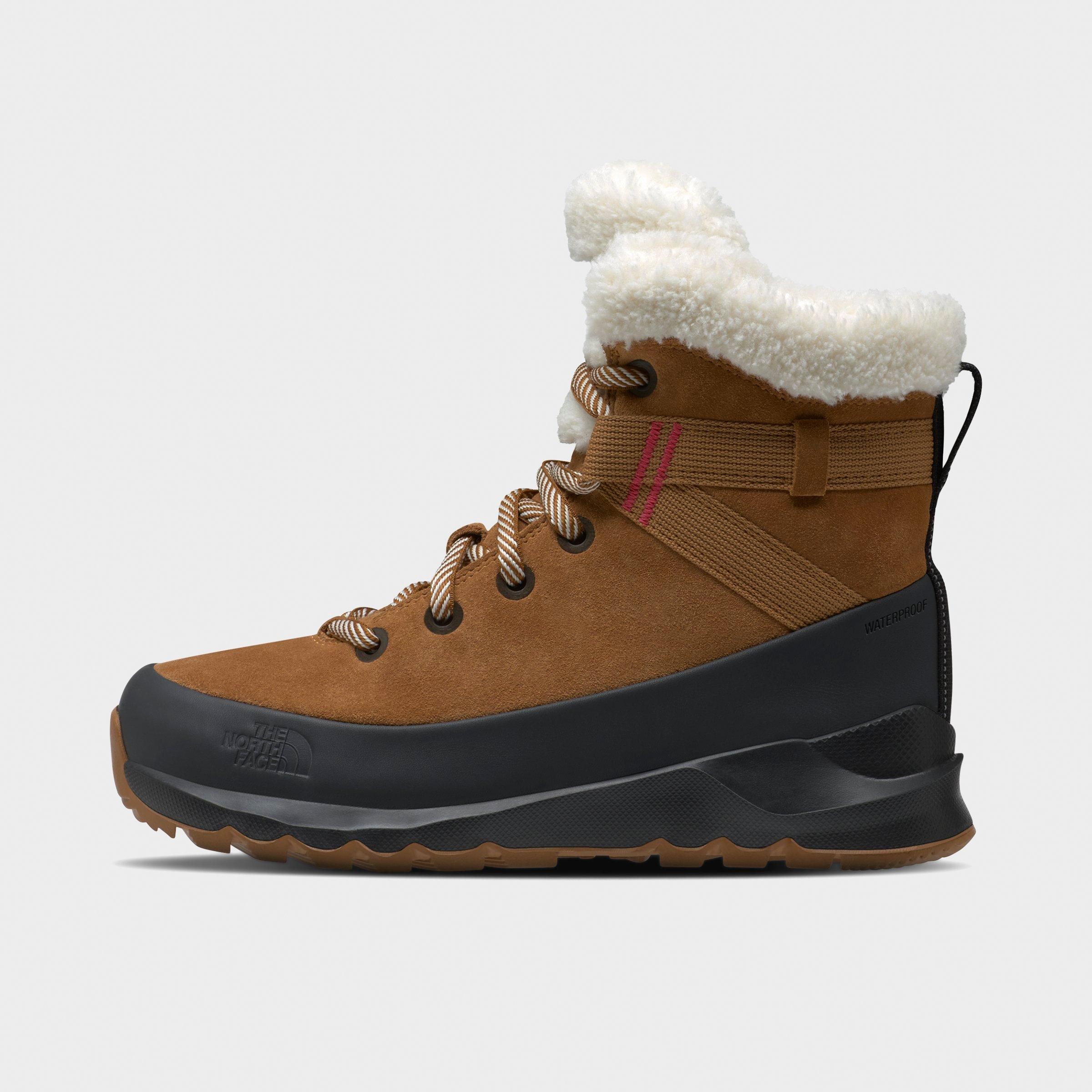 Women's The North Face Thermoball Leather Lace-Up Waterproof Boots