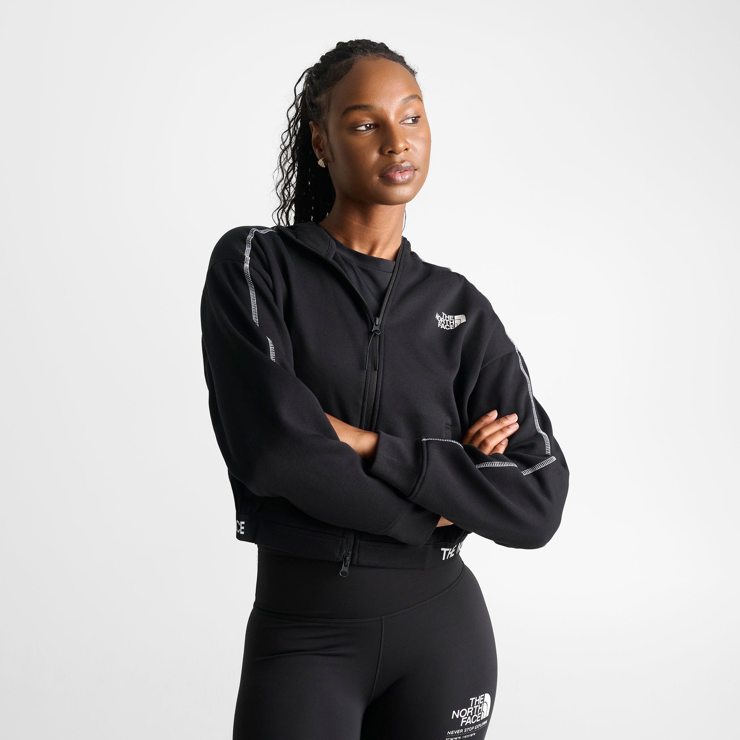 Women's The North Face Cambrena Boxy Cropped Full-Zip Hoodie