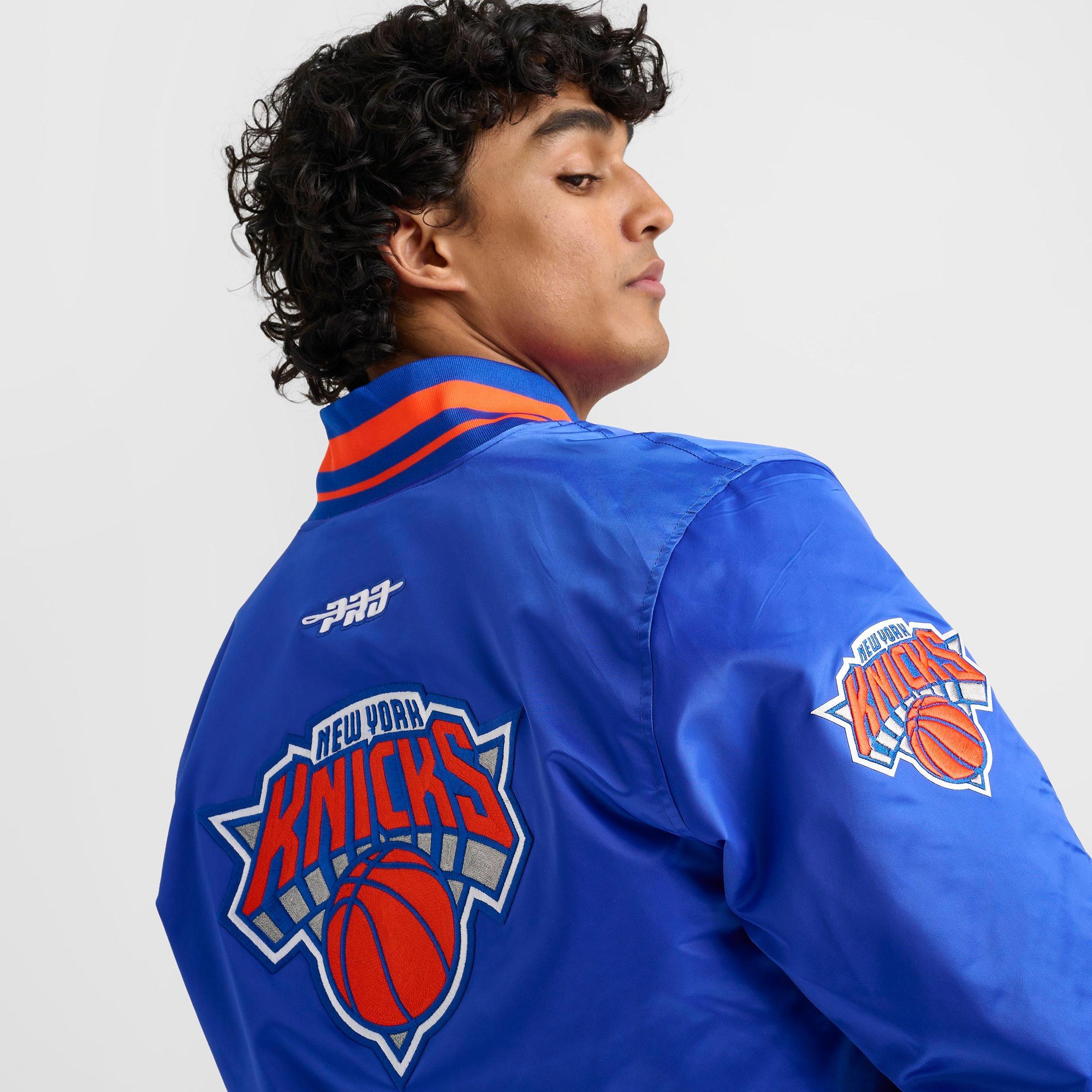 Men's Pro Standard New York Knicks NBA City Ransom Satin Jacket