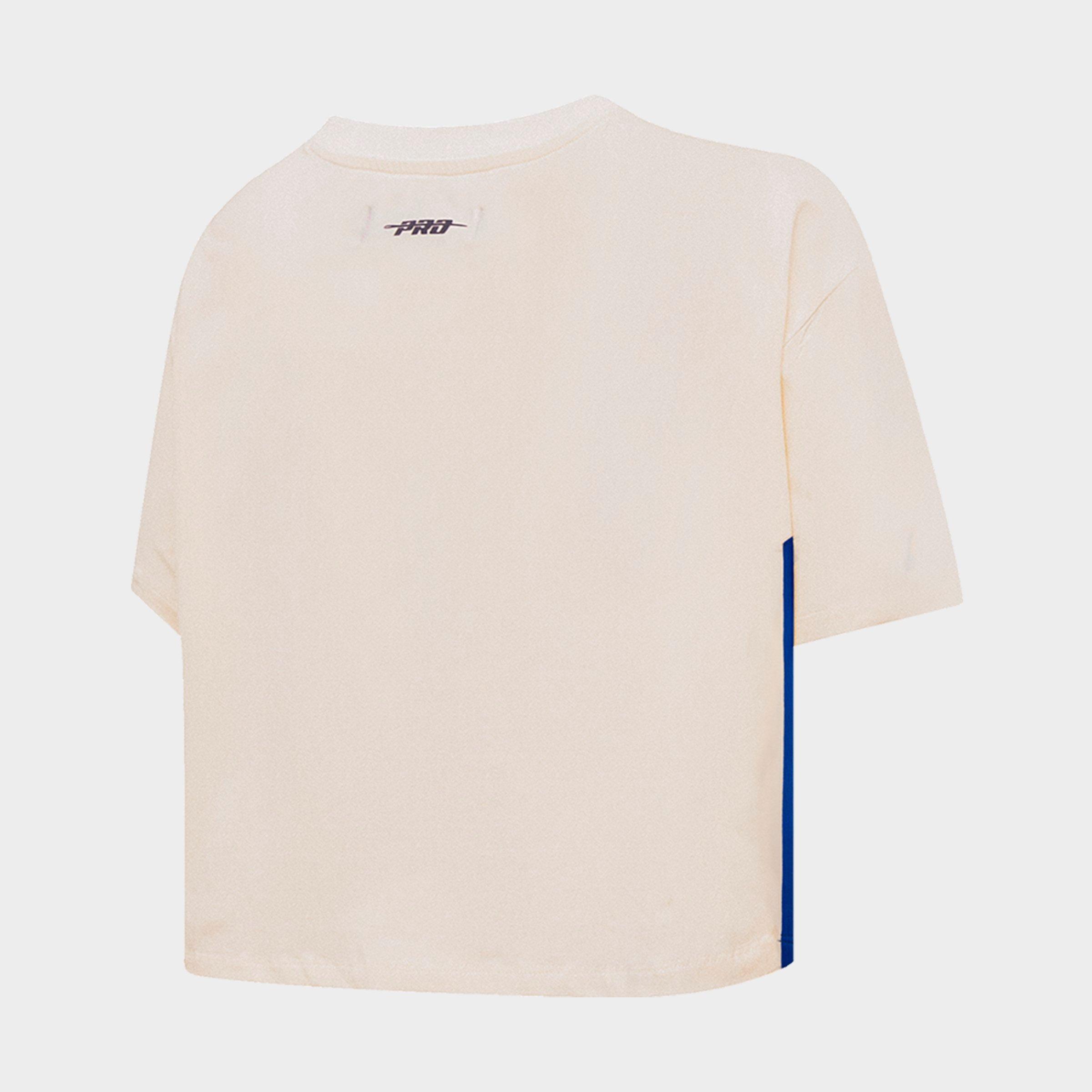 Women's Pro Standard New York Mets MLB Retro Classic Boxy T-Shirt