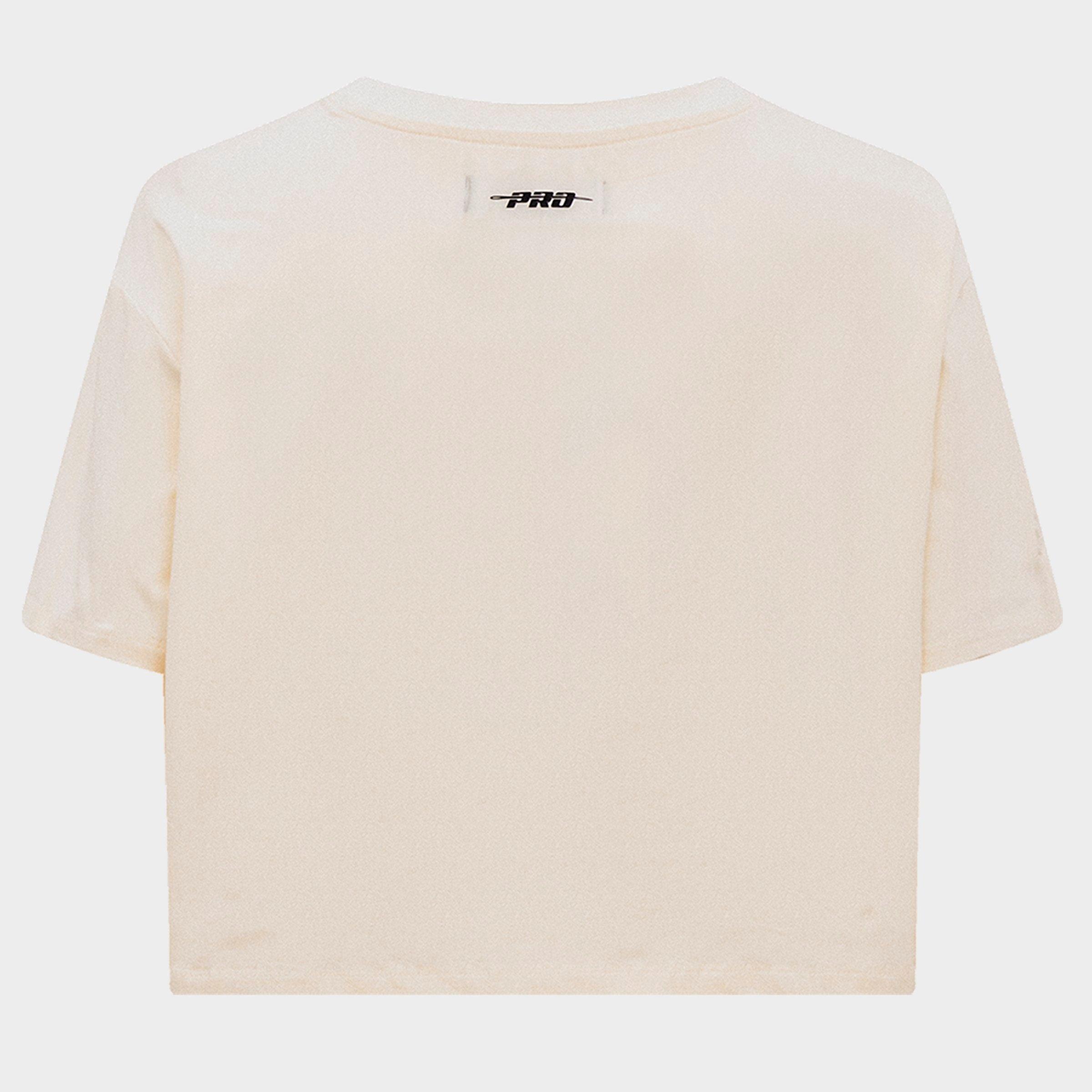 Women's Pro Standard New York Mets MLB Retro Classic Boxy T-Shirt