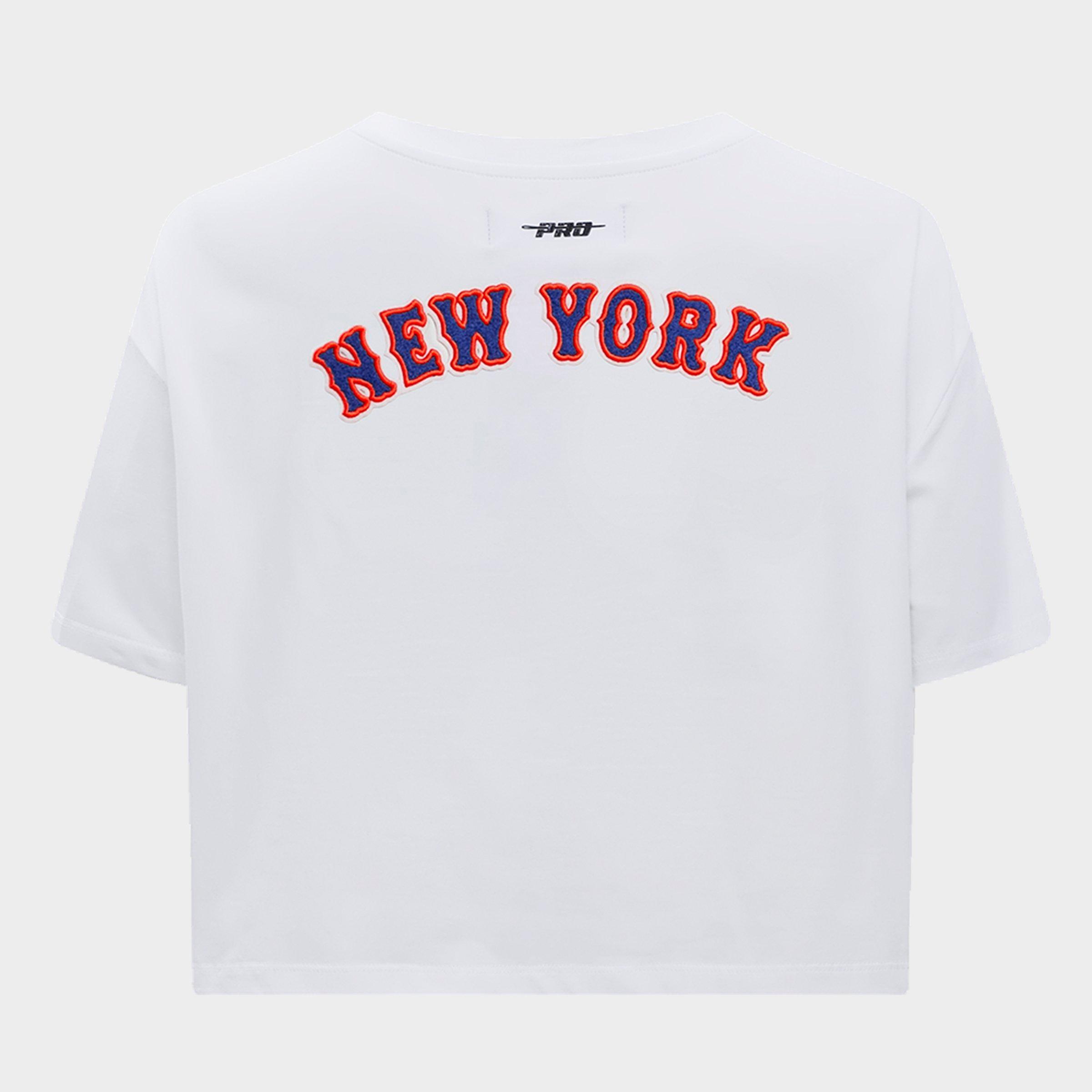 Women's Pro Standard New York Yankees MLB Classic Single Jersey Boxy T-Shirt