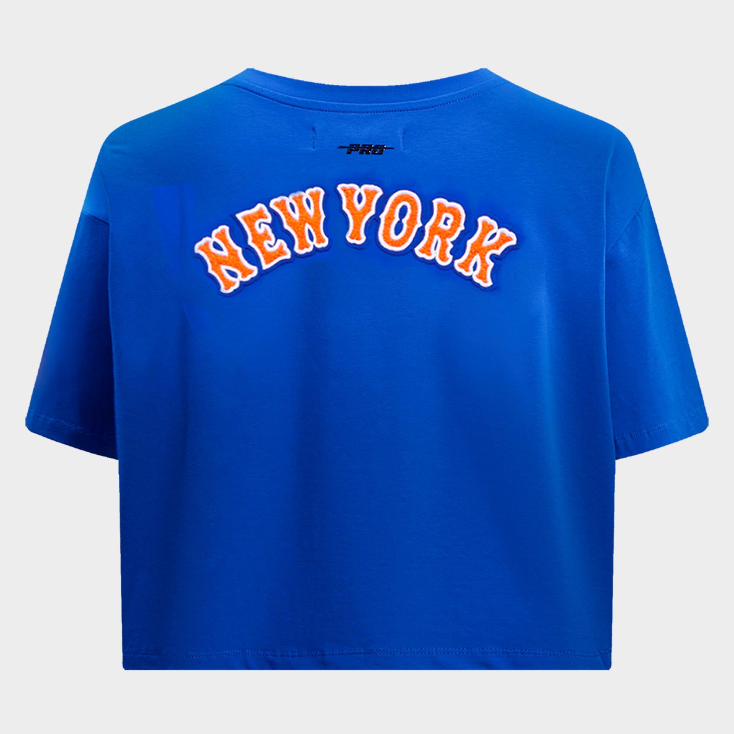 Women's Pro Standard New York Yankees MLB Classic Single Jersey Boxy T-Shirt