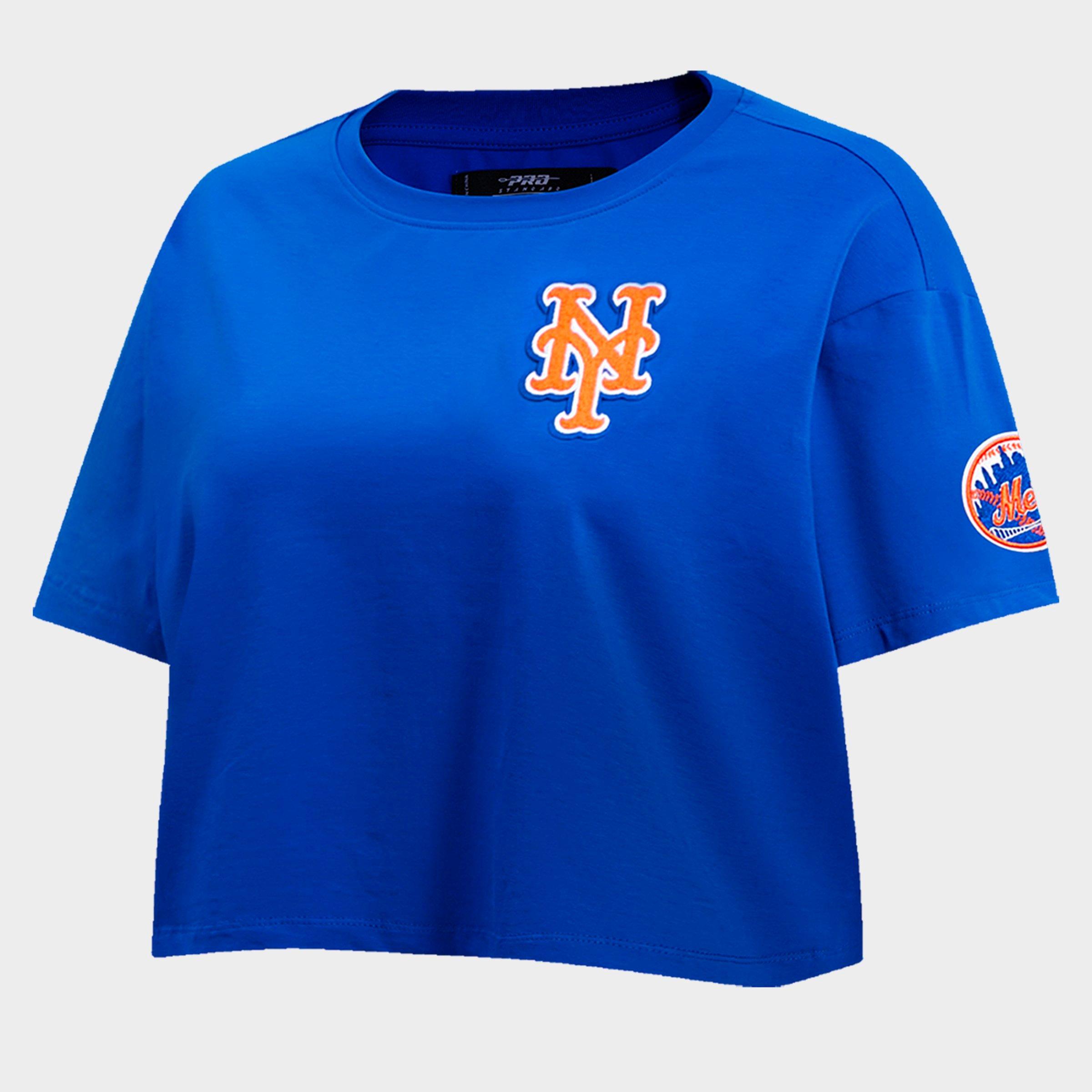 Women's Pro Standard New York Yankees MLB Classic Single Jersey Boxy T-Shirt
