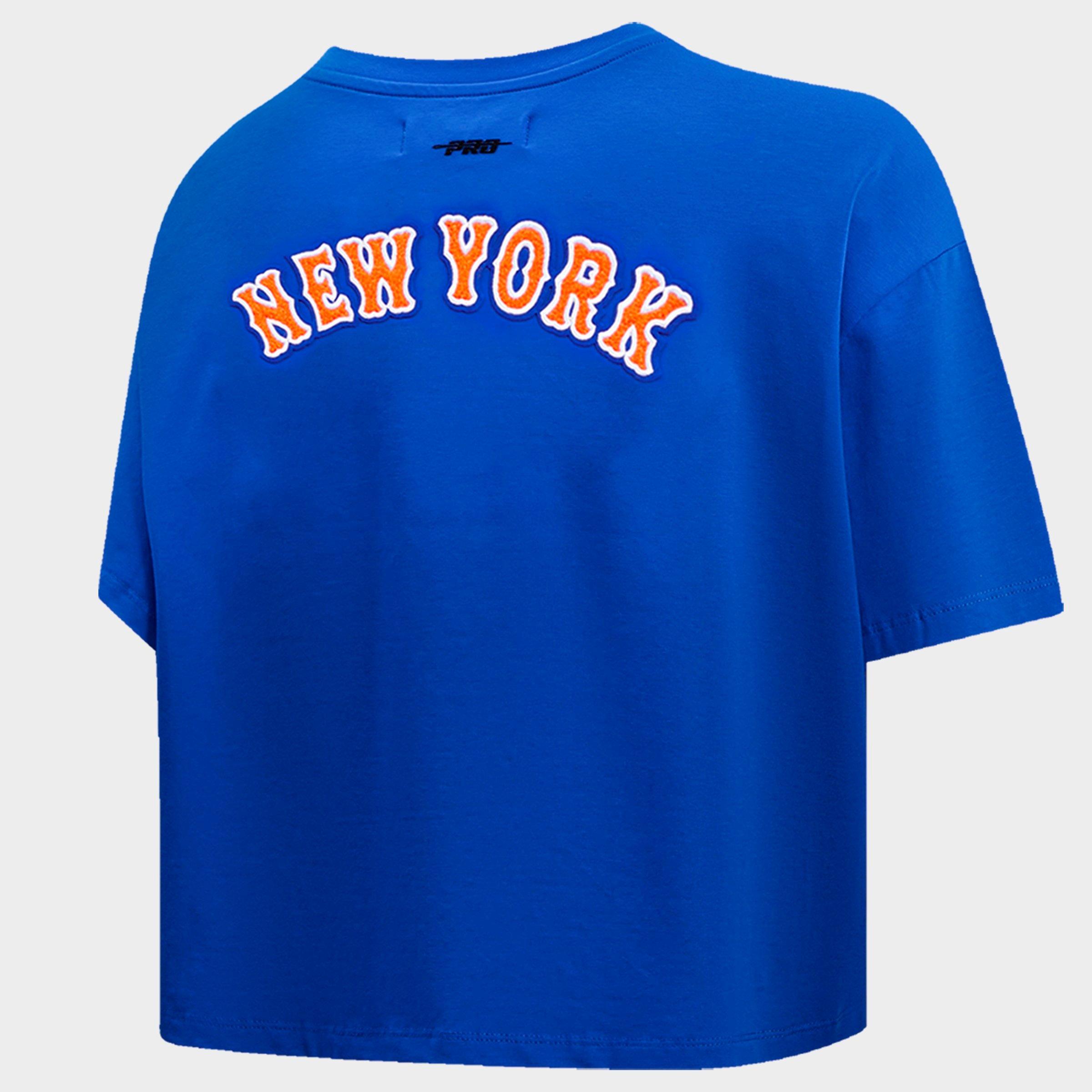 Women's Pro Standard New York Yankees MLB Classic Single Jersey Boxy T-Shirt