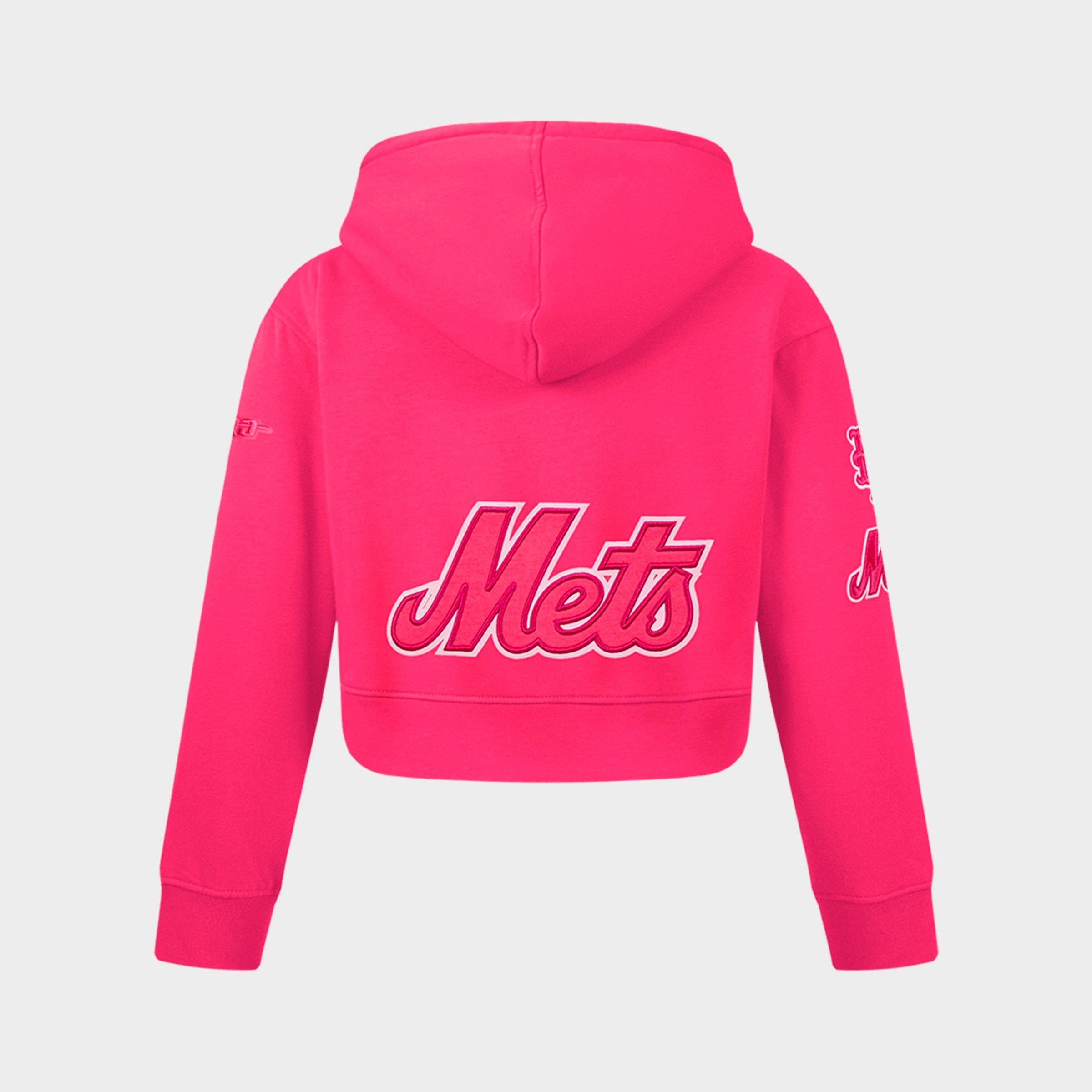 Girls' Big Kids' Pro Standard New York Mets MLB Fleece Pullover Hoodie