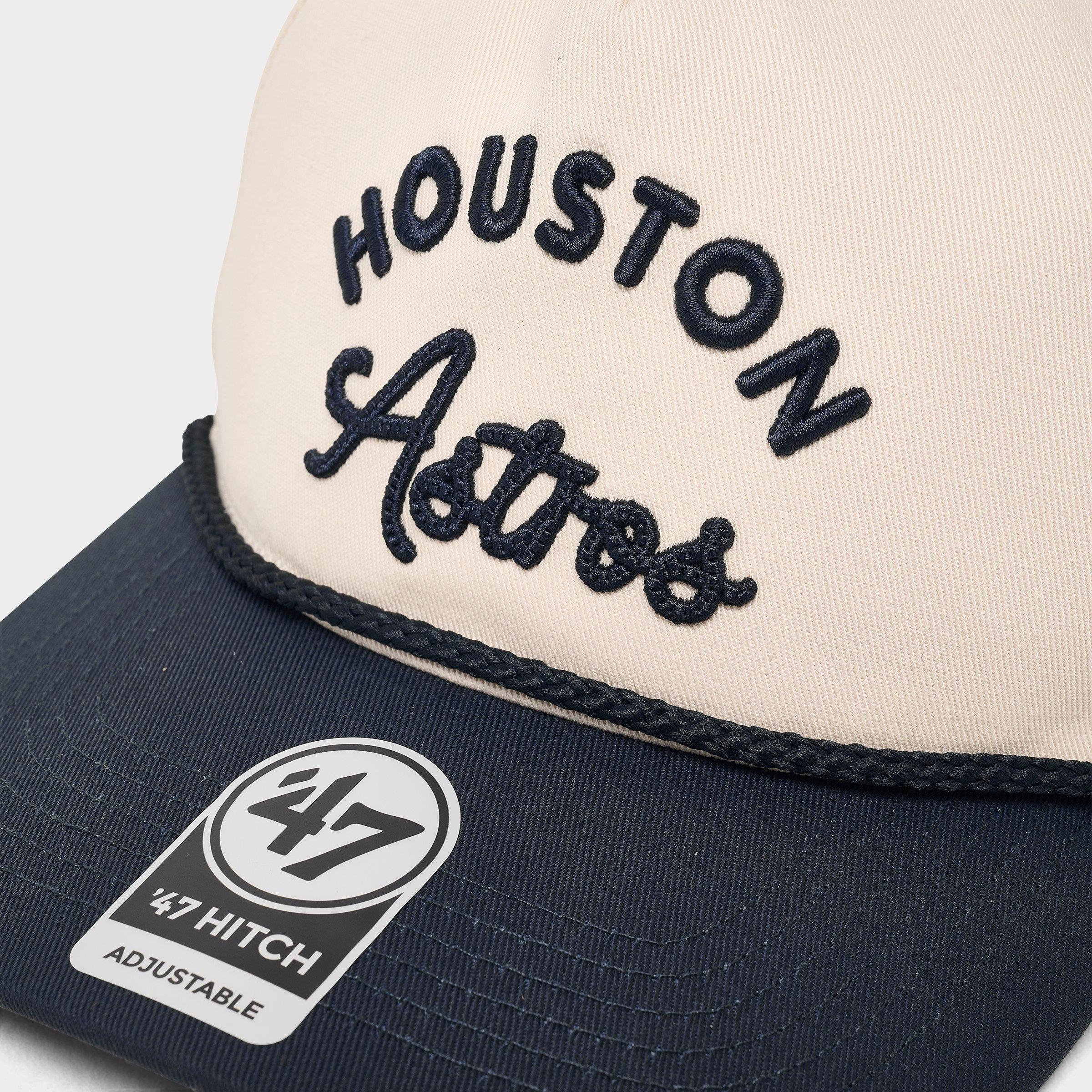 '47 Houston Astros MLB Rope Script HITCH Snapback Hat