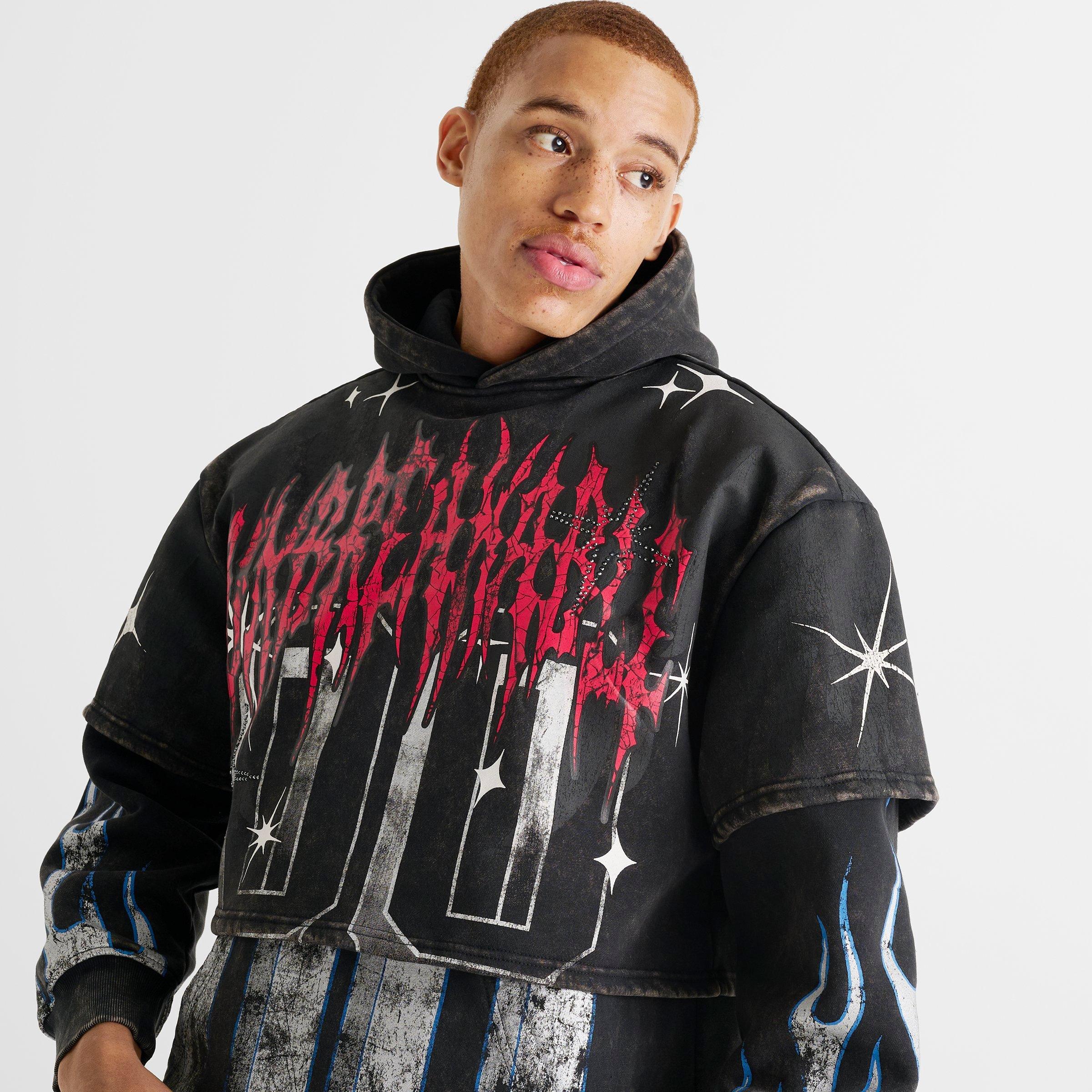 Men's Smoke Rise Unbreakable Layered Hoodie