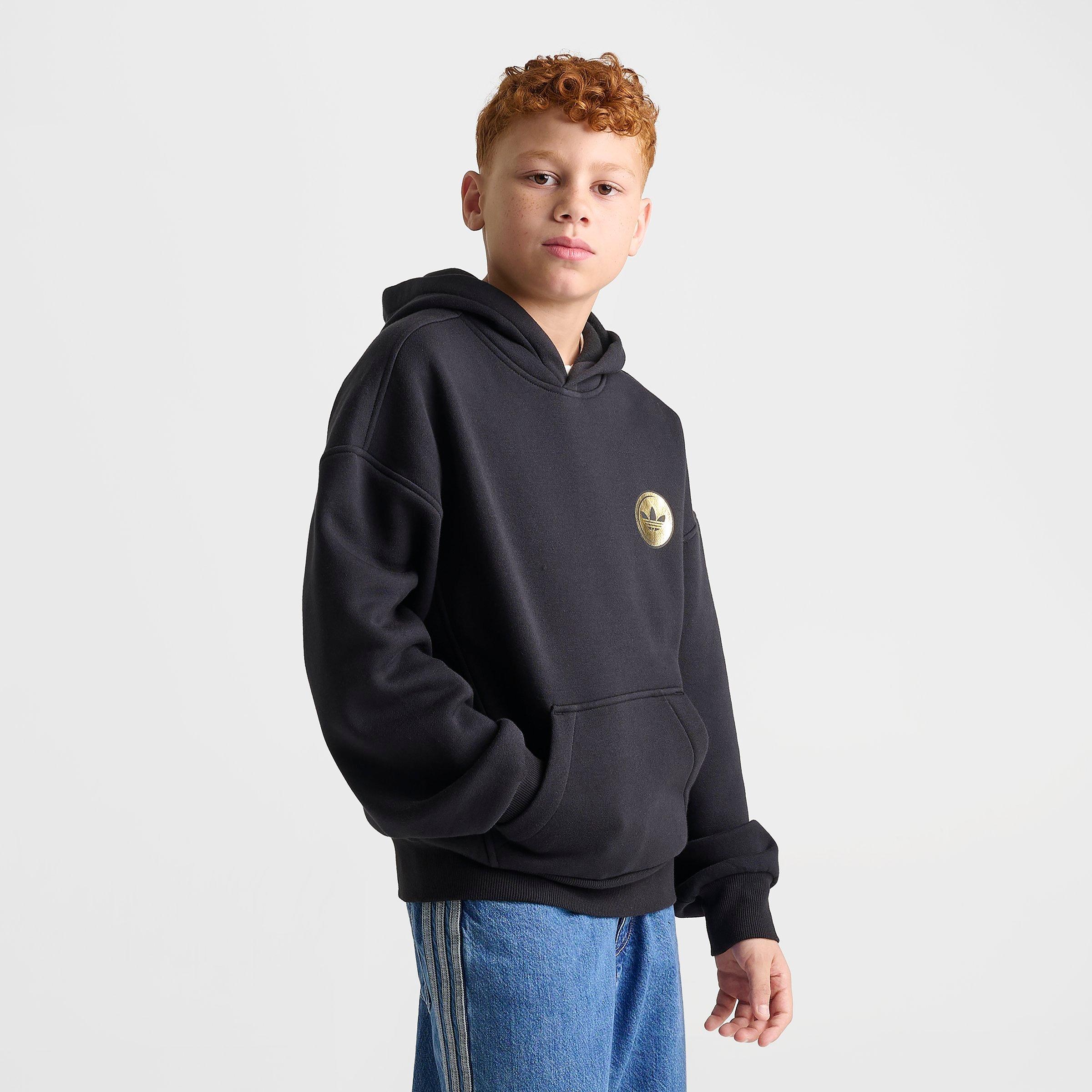 Big Kids' adidas Originals Pigeon Fleece Pullover Hoodie