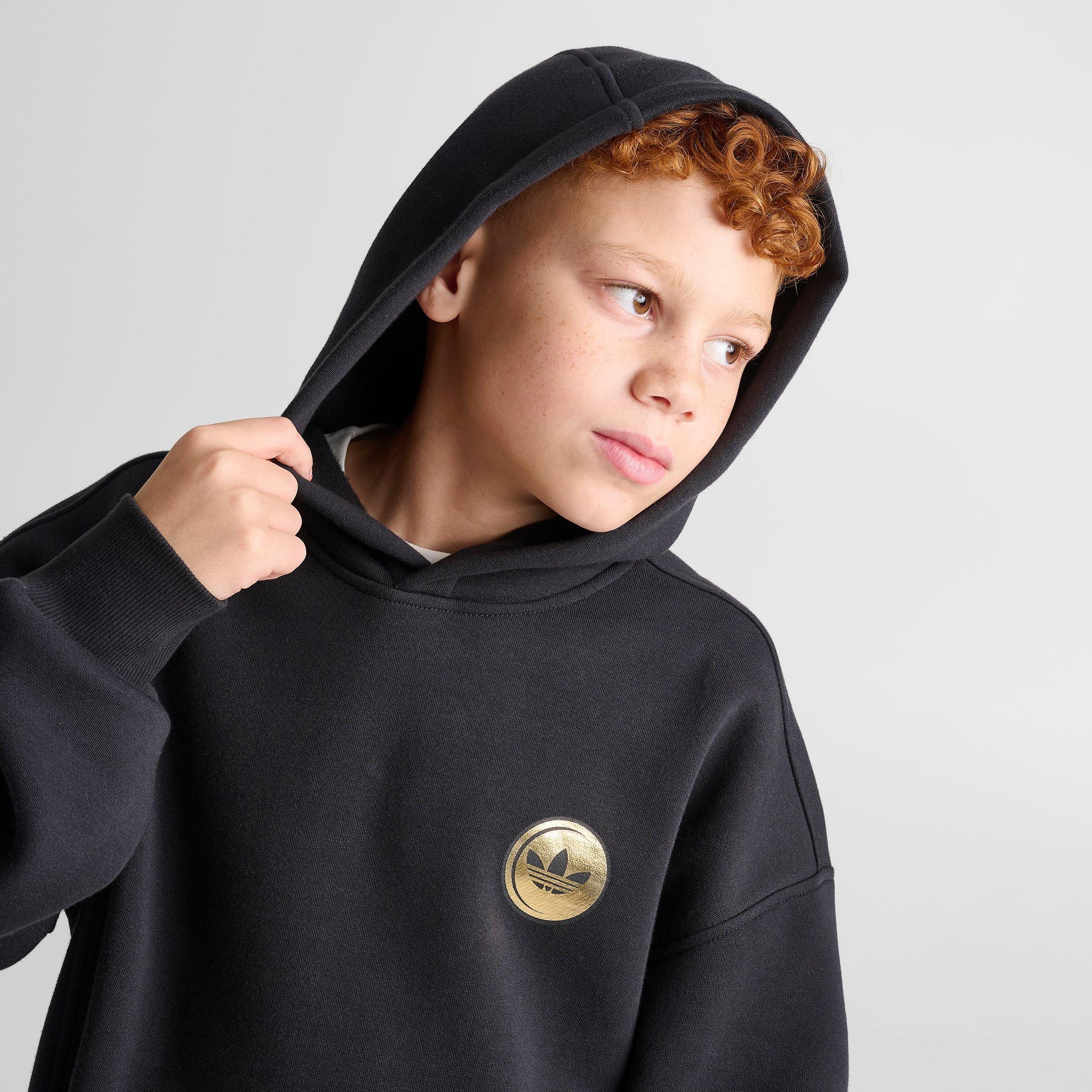 Big Kids' adidas Originals Pigeon Fleece Pullover Hoodie